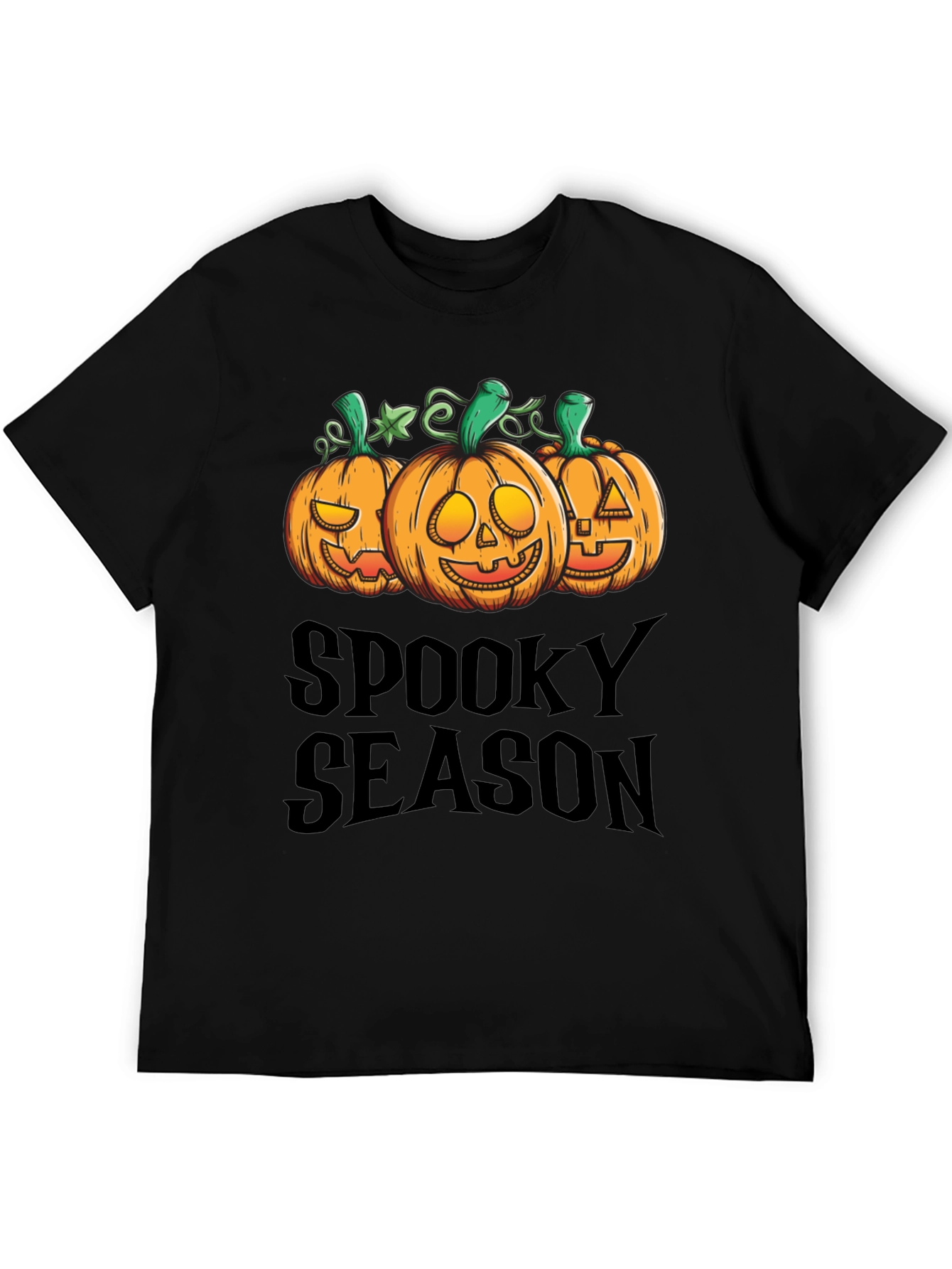 Spooky Season Pumpkin Graphic T-Shirt