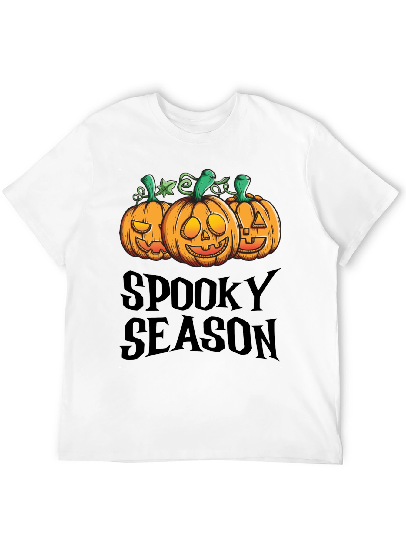 Spooky Season Pumpkin Graphic T-Shirt