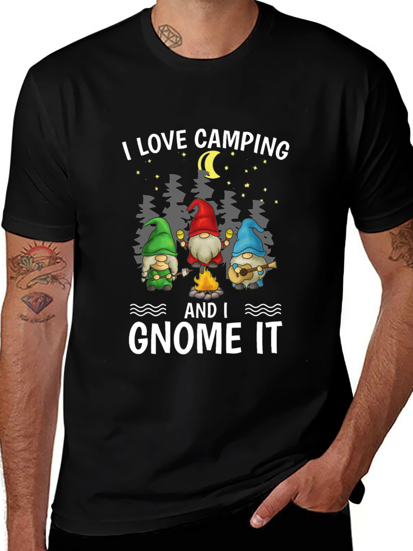 I Love Camping and I Gnome It T-Shirt