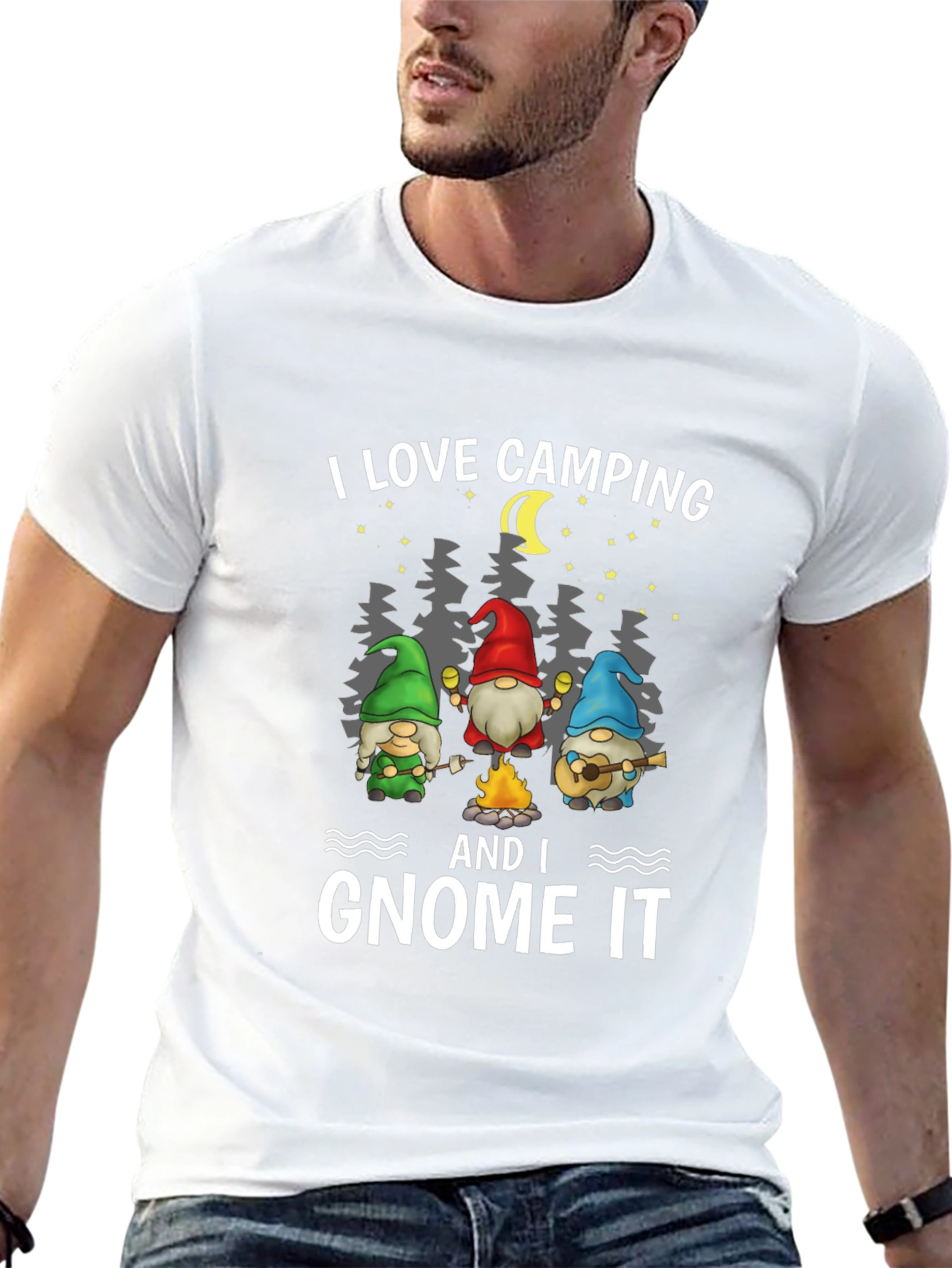 I Love Camping and I Gnome It T-Shirt