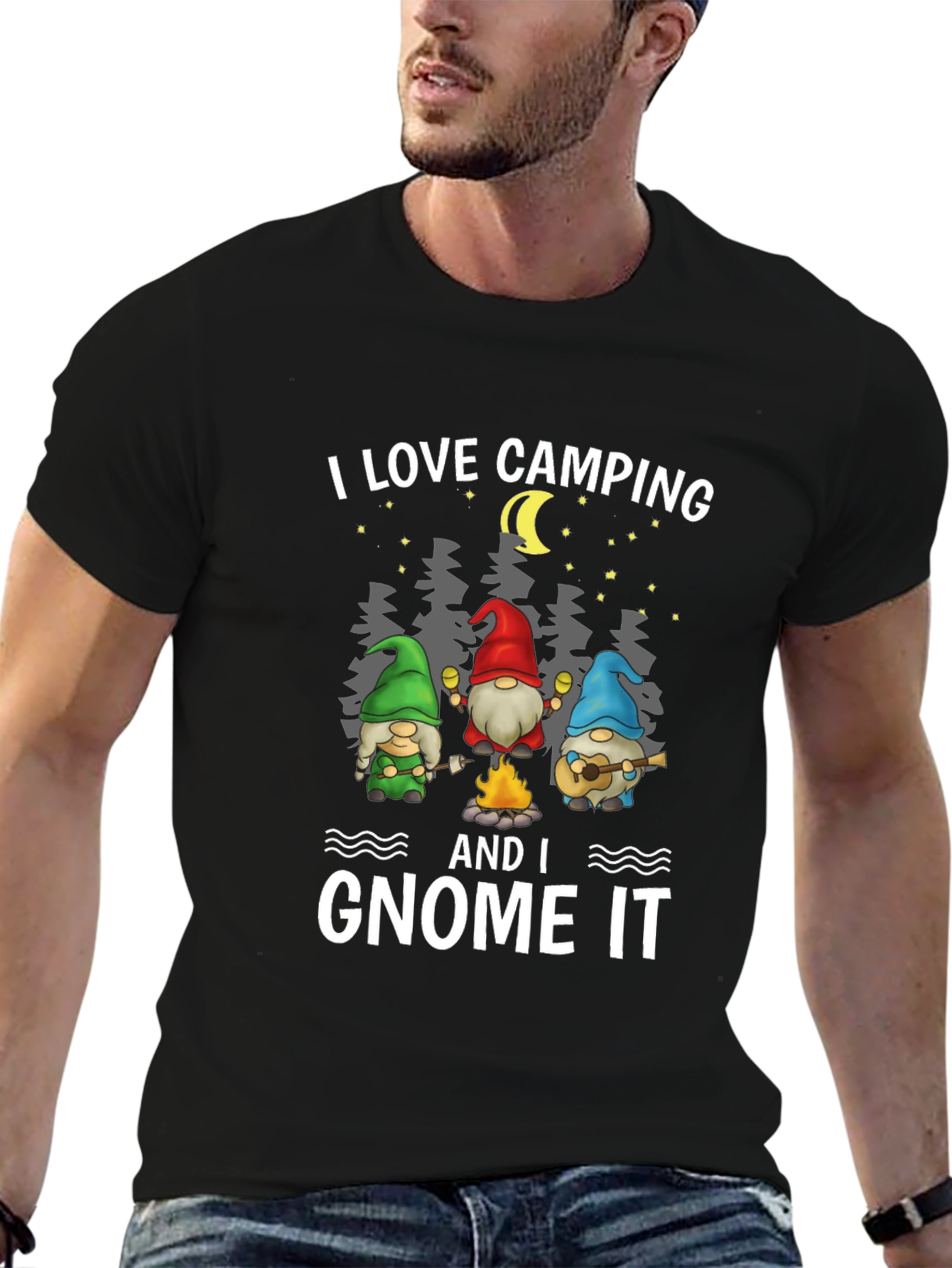I Love Camping and I Gnome It T-Shirt