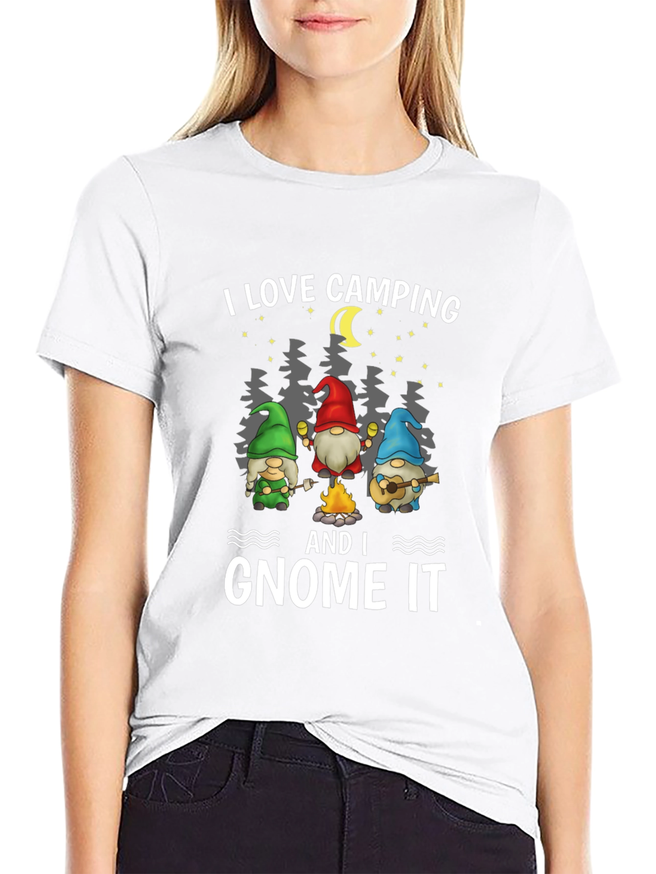 I Love Camping and I Gnome It T-Shirt
