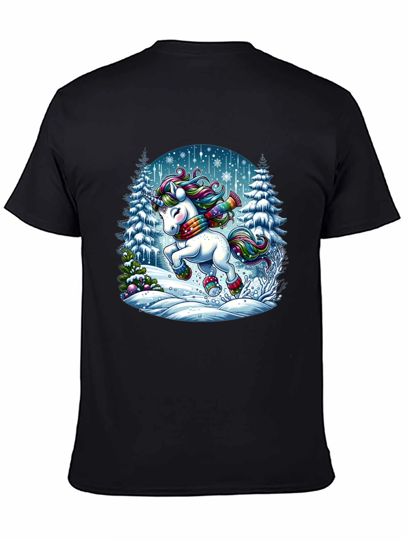 Winter Unicorn Graphic Tee