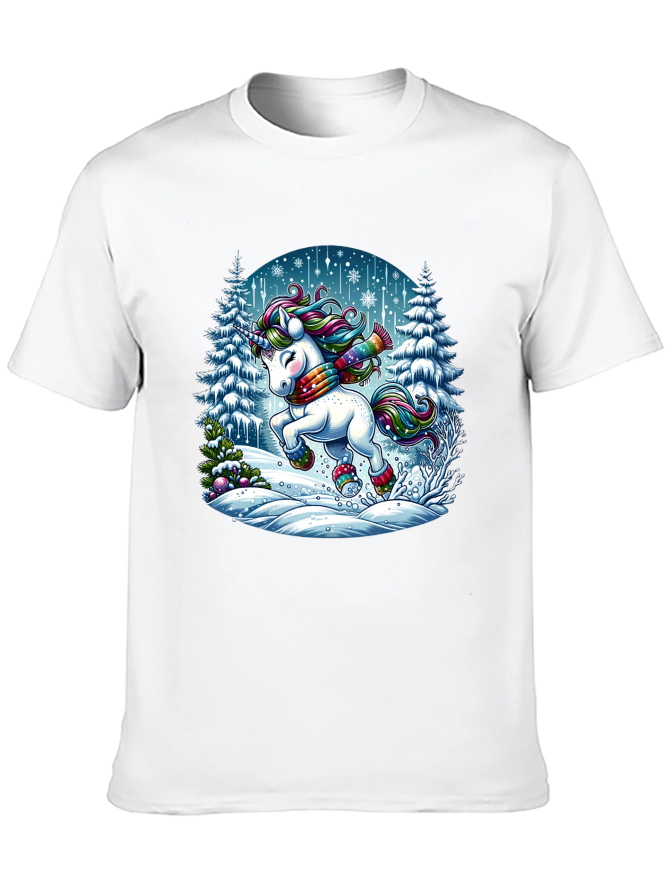 Winter Unicorn Graphic Tee