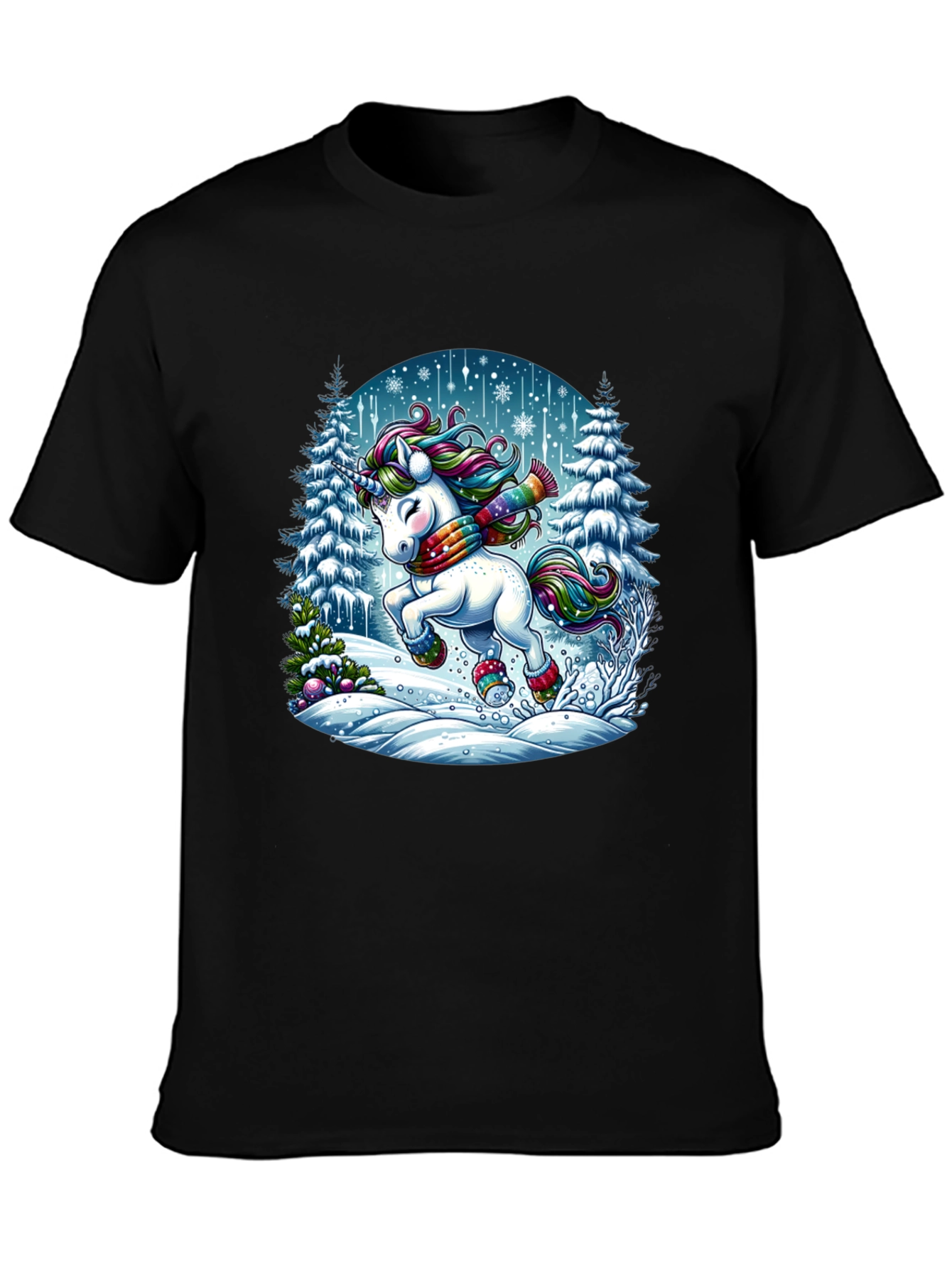Winter Unicorn Graphic Tee