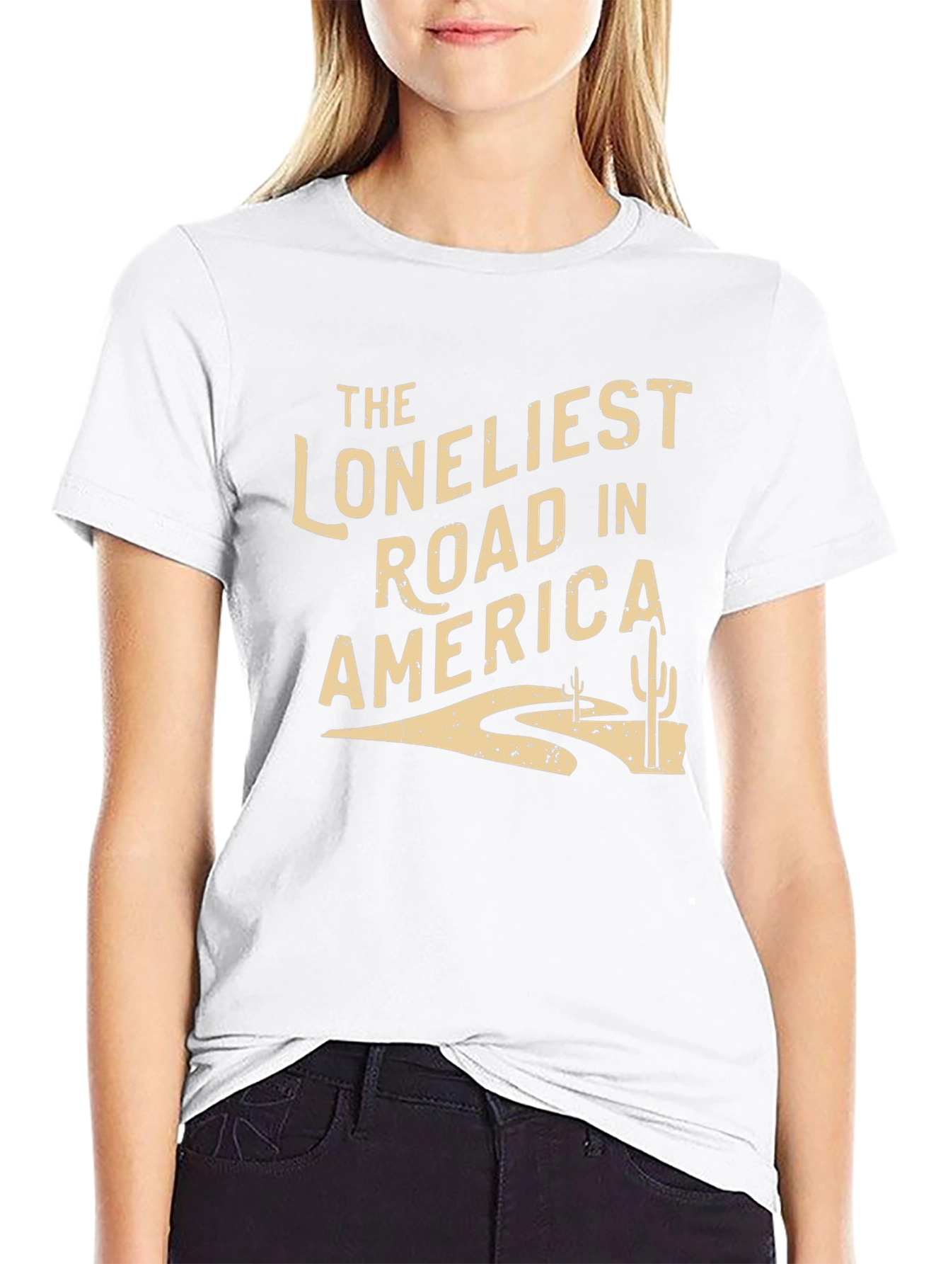 The Loneliest Road in America Graphic Tee
