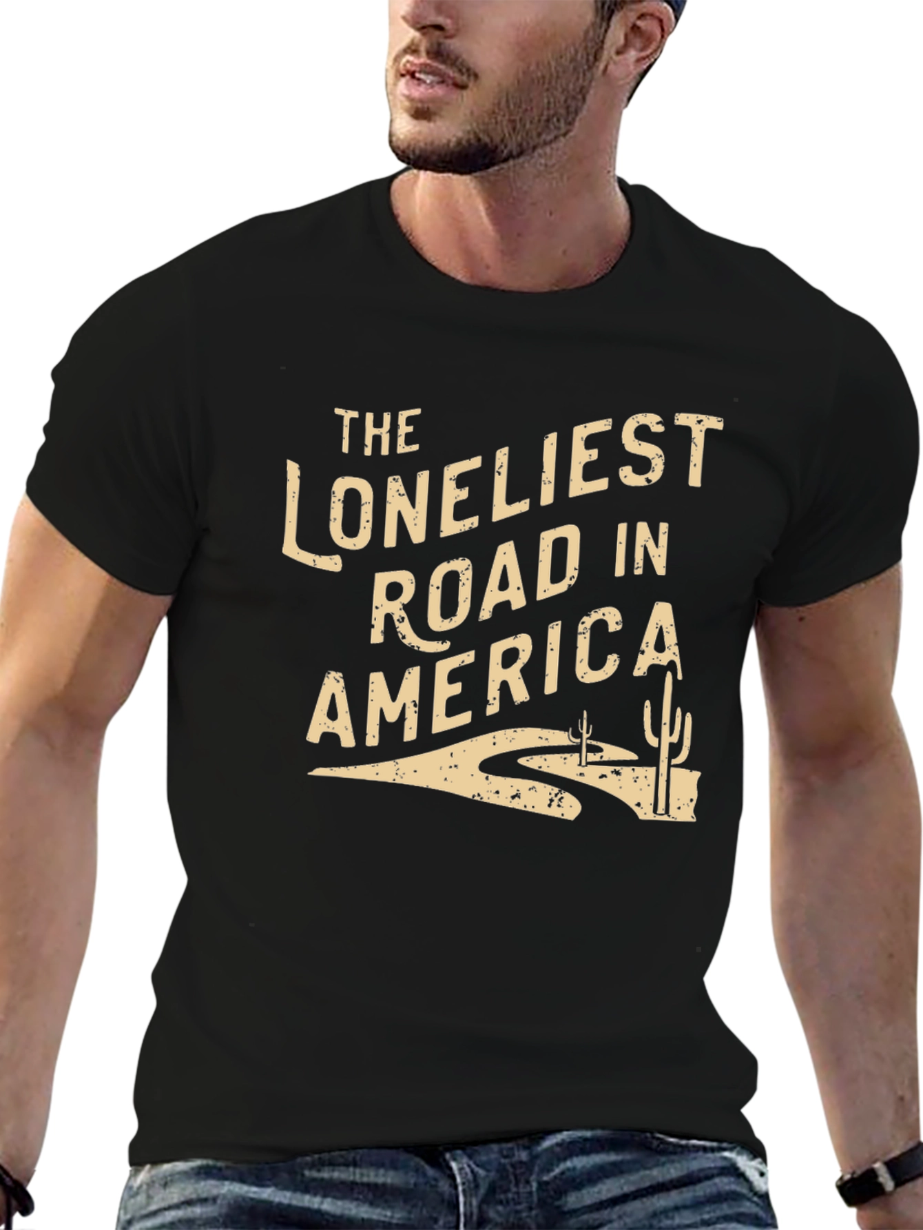The Loneliest Road in America Graphic Tee