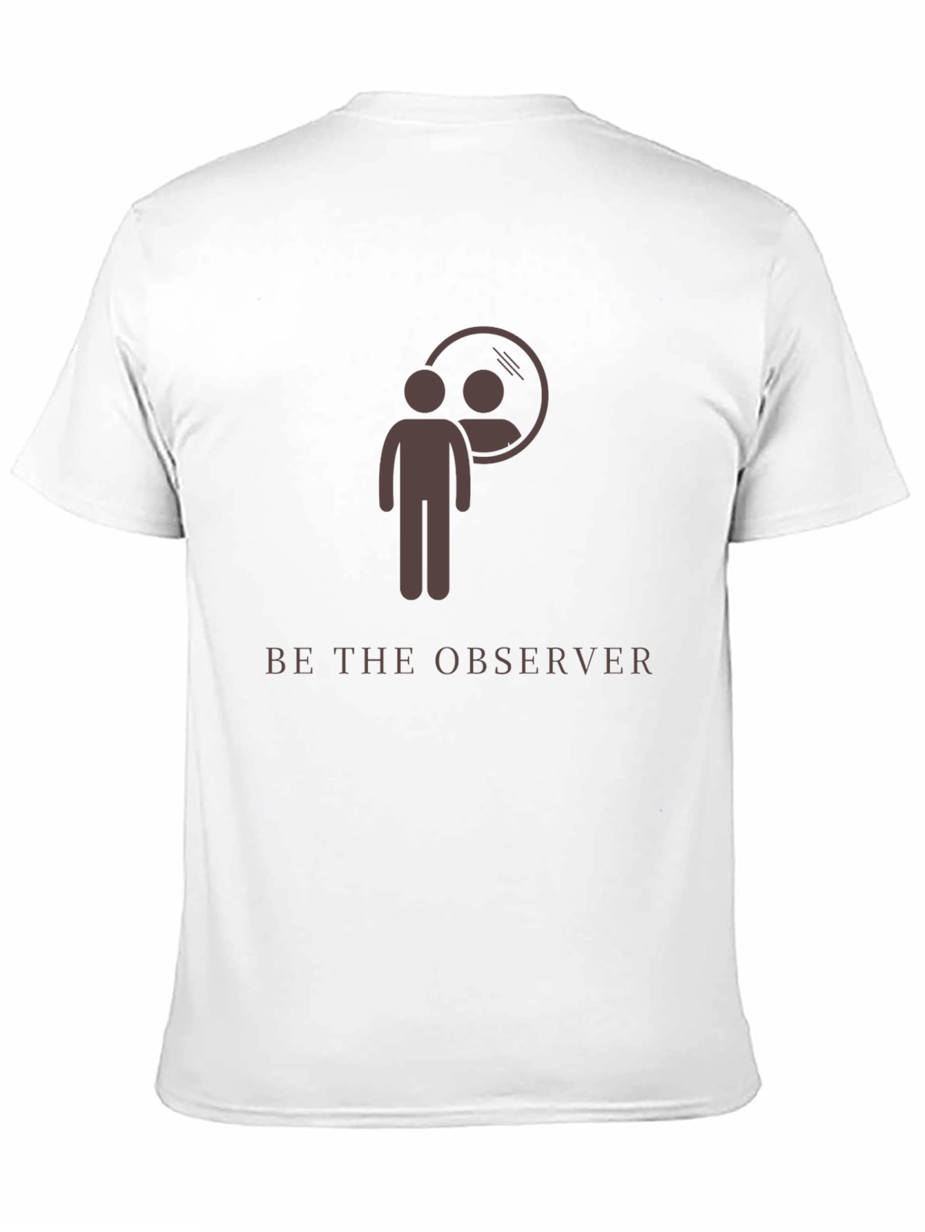 Be the Observer Graphic Tee - Black Unisex T-Shirt