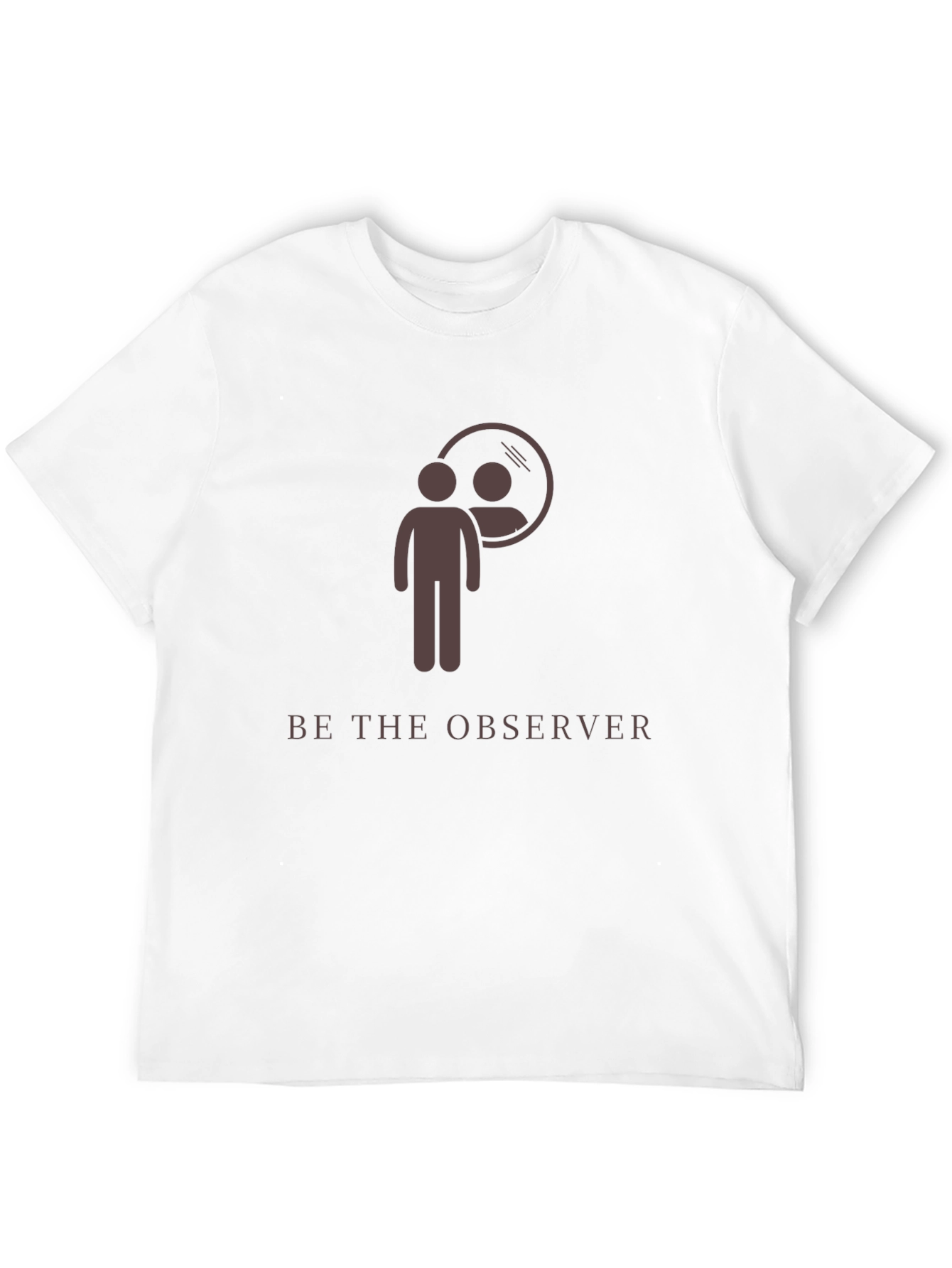 Be the Observer Graphic Tee - Black Unisex T-Shirt