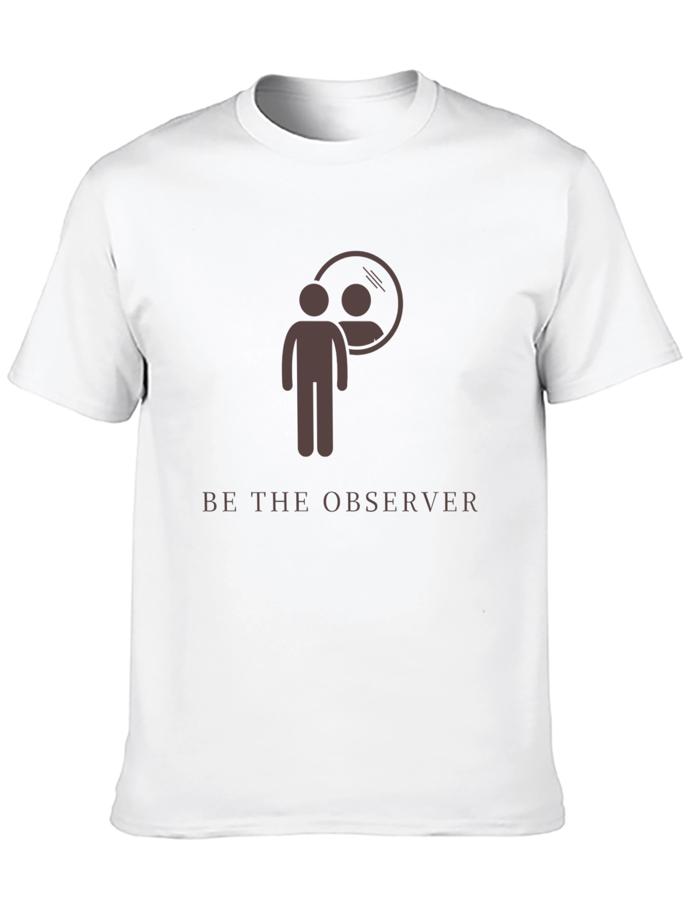 Be the Observer Graphic Tee - Black Unisex T-Shirt