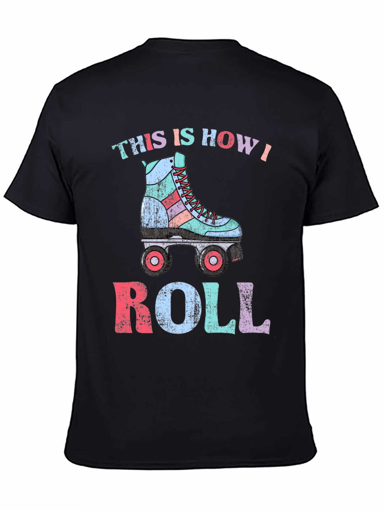 This Is How I Roll Roller Skate T-Shirt