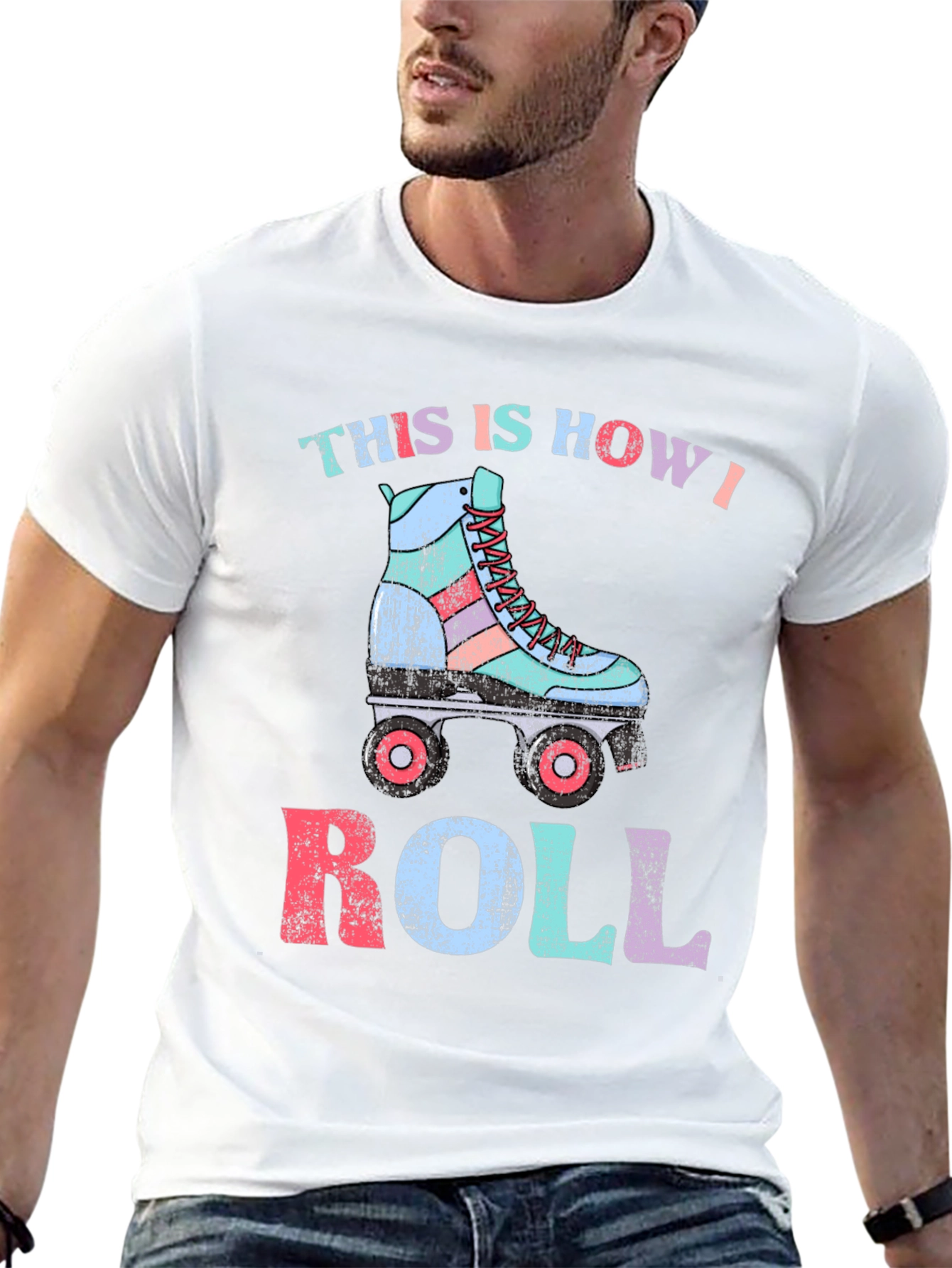 This Is How I Roll Roller Skate T-Shirt