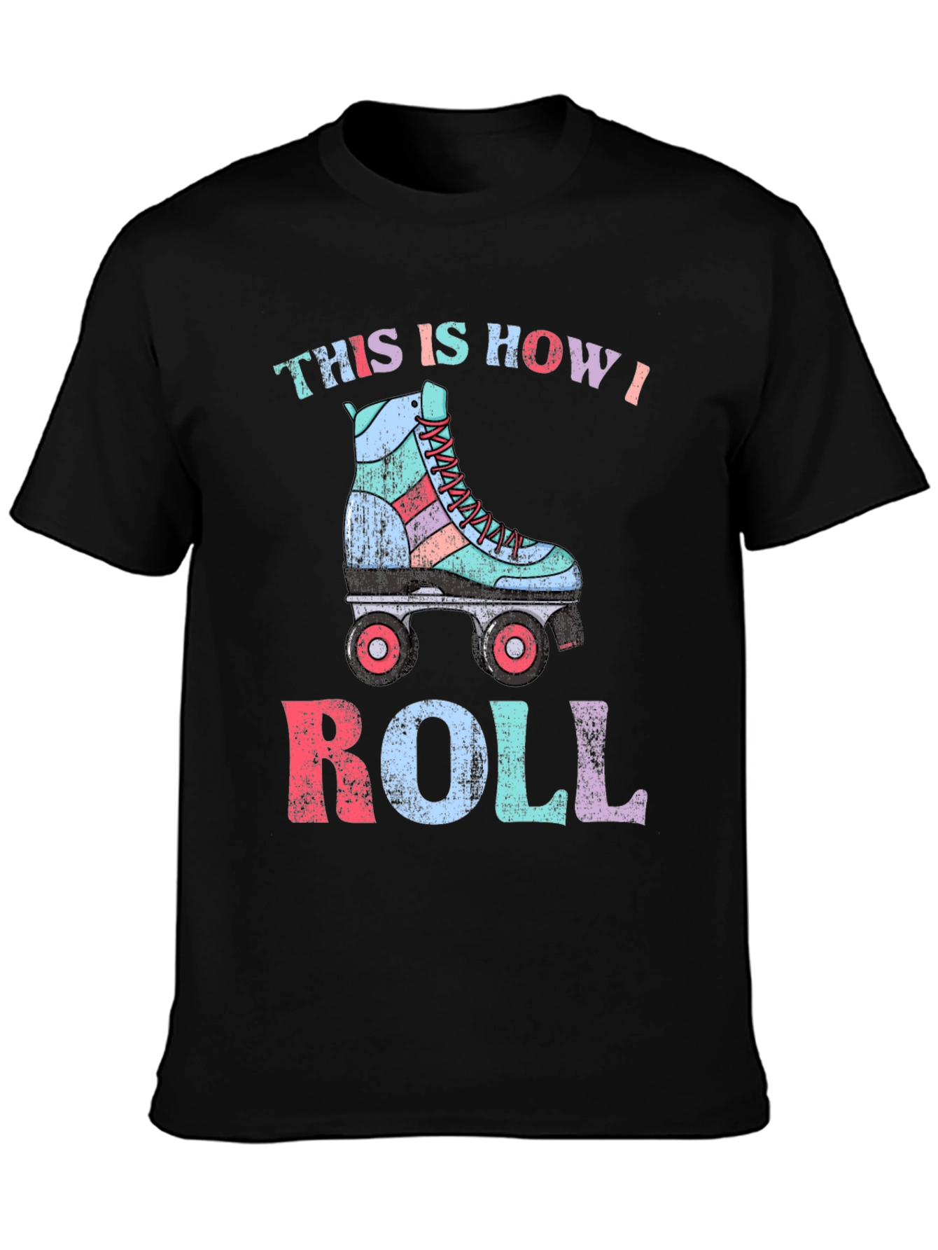 This Is How I Roll Roller Skate T-Shirt