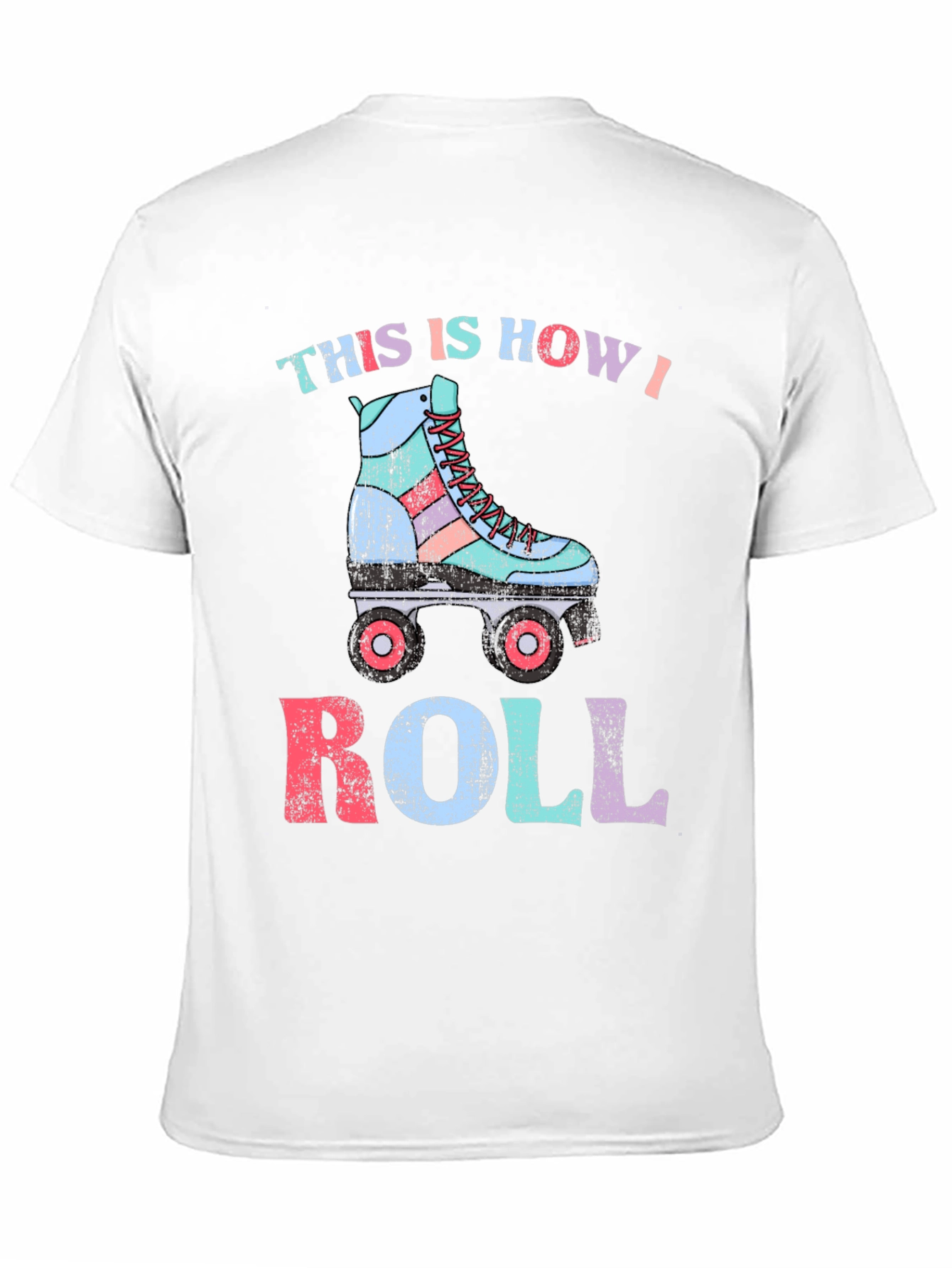 This Is How I Roll Roller Skate T-Shirt