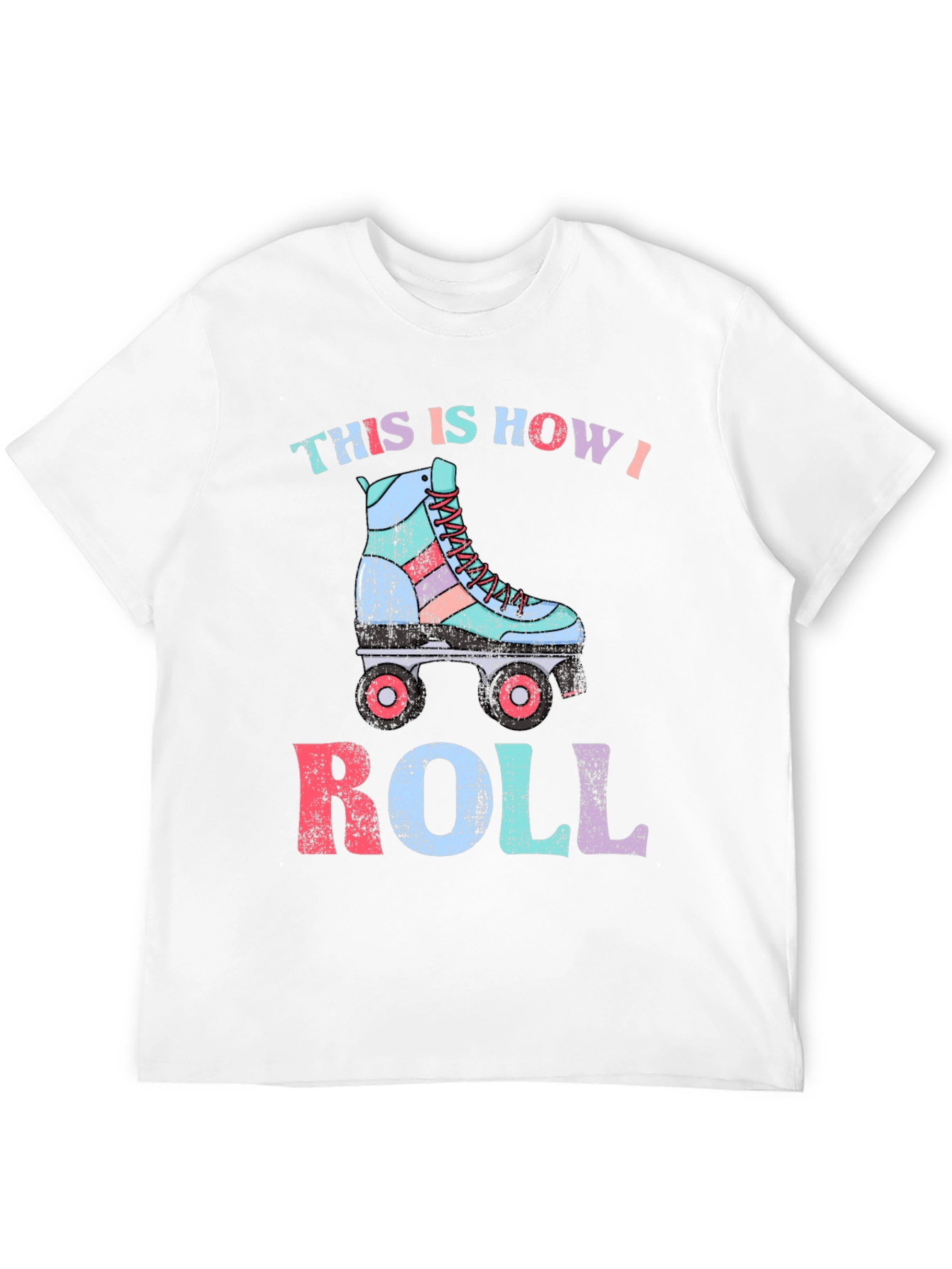 This Is How I Roll Roller Skate T-Shirt