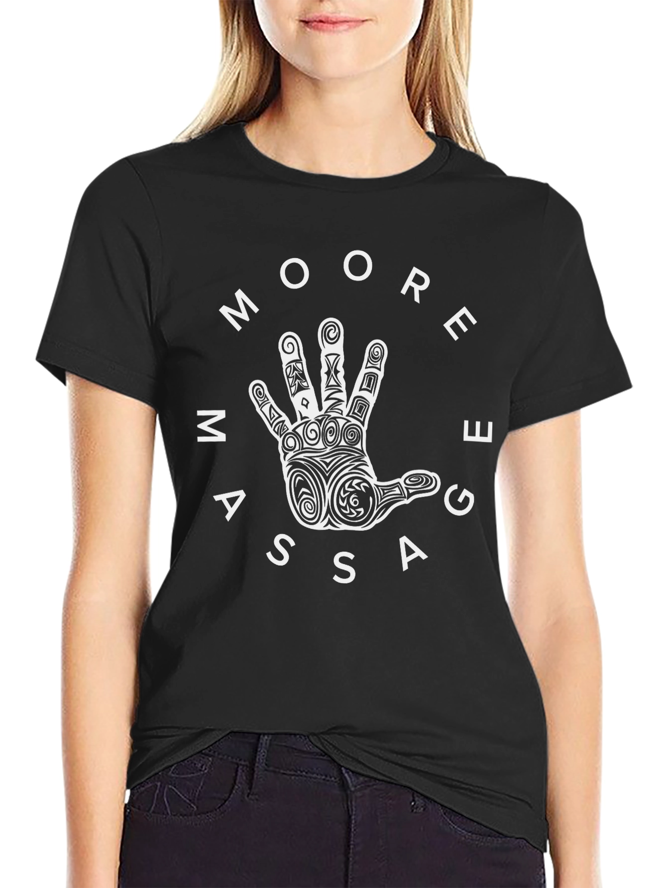 Moore Massage T-Shirt - Hand Logo Tee