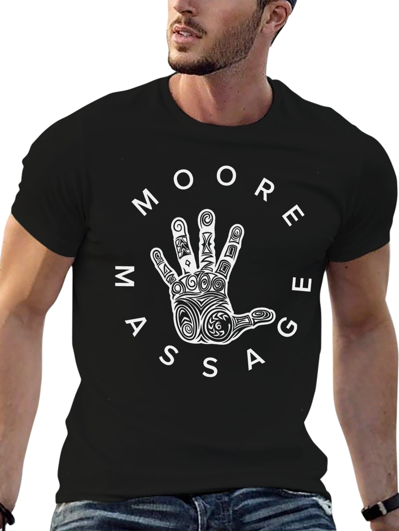 Moore Massage T-Shirt - Hand Logo Tee