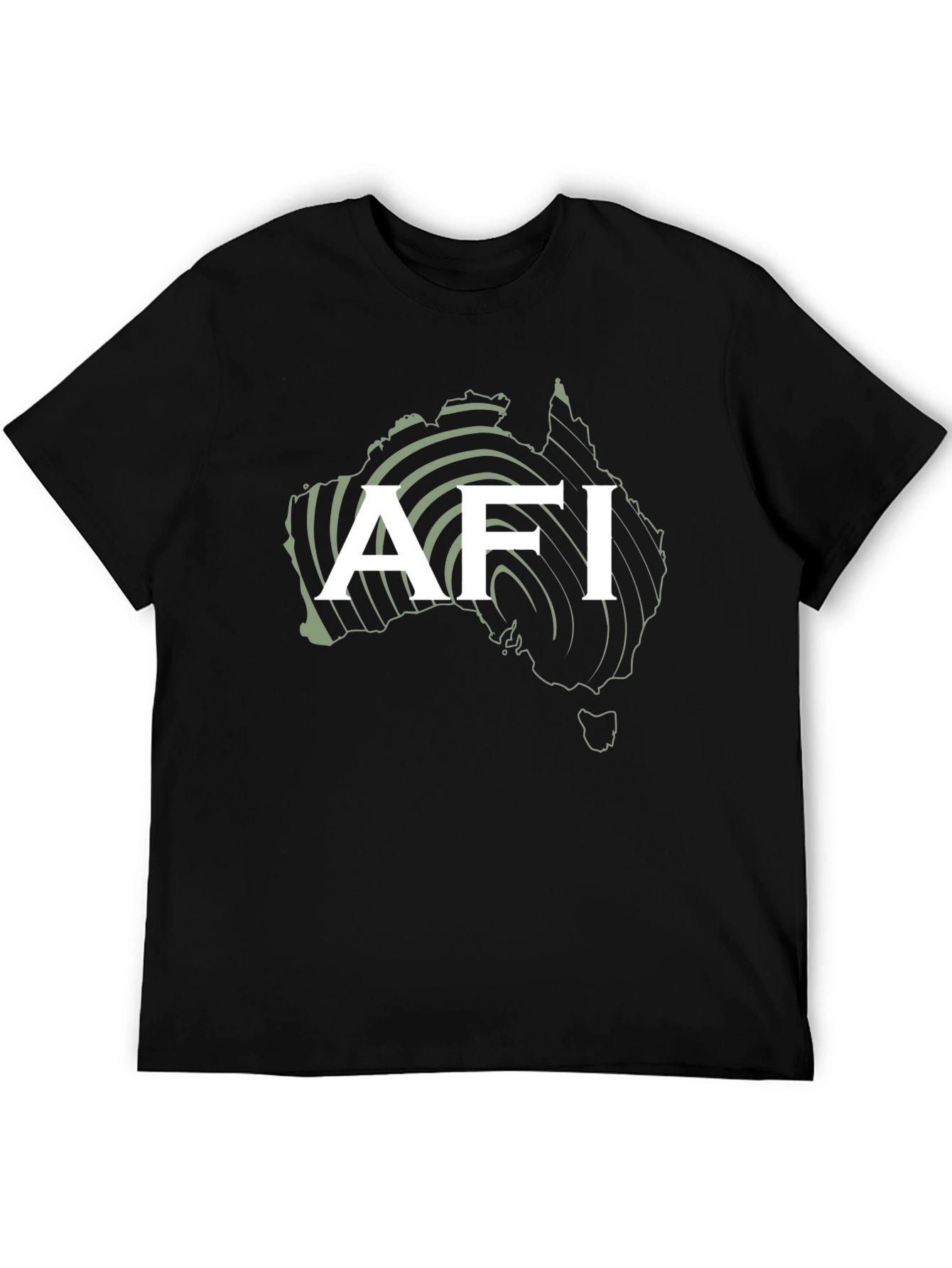 AFI Australia Map Graphic Tee - Band T-Shirt
