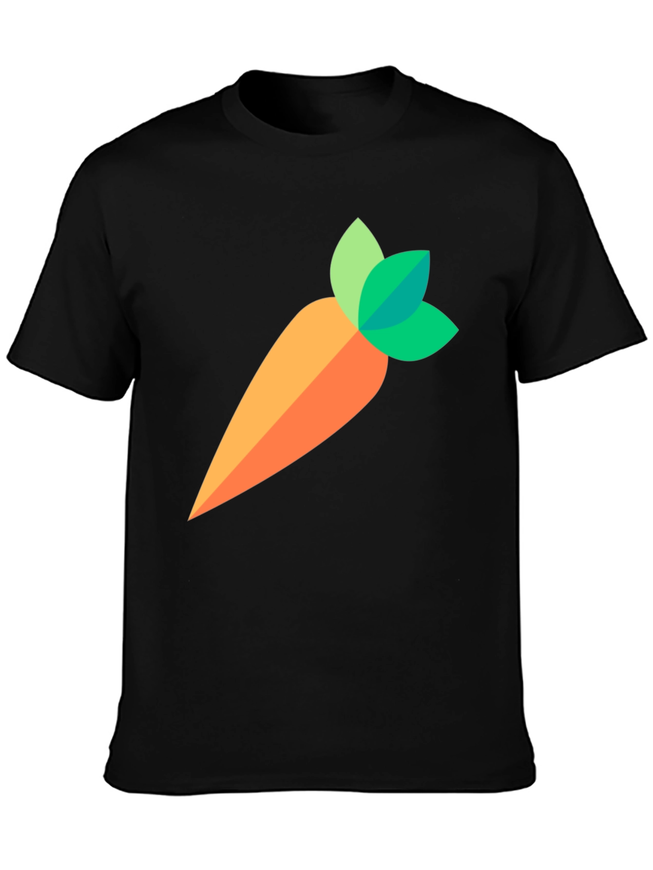 Carrot Graphic Tee - Casual Comfort