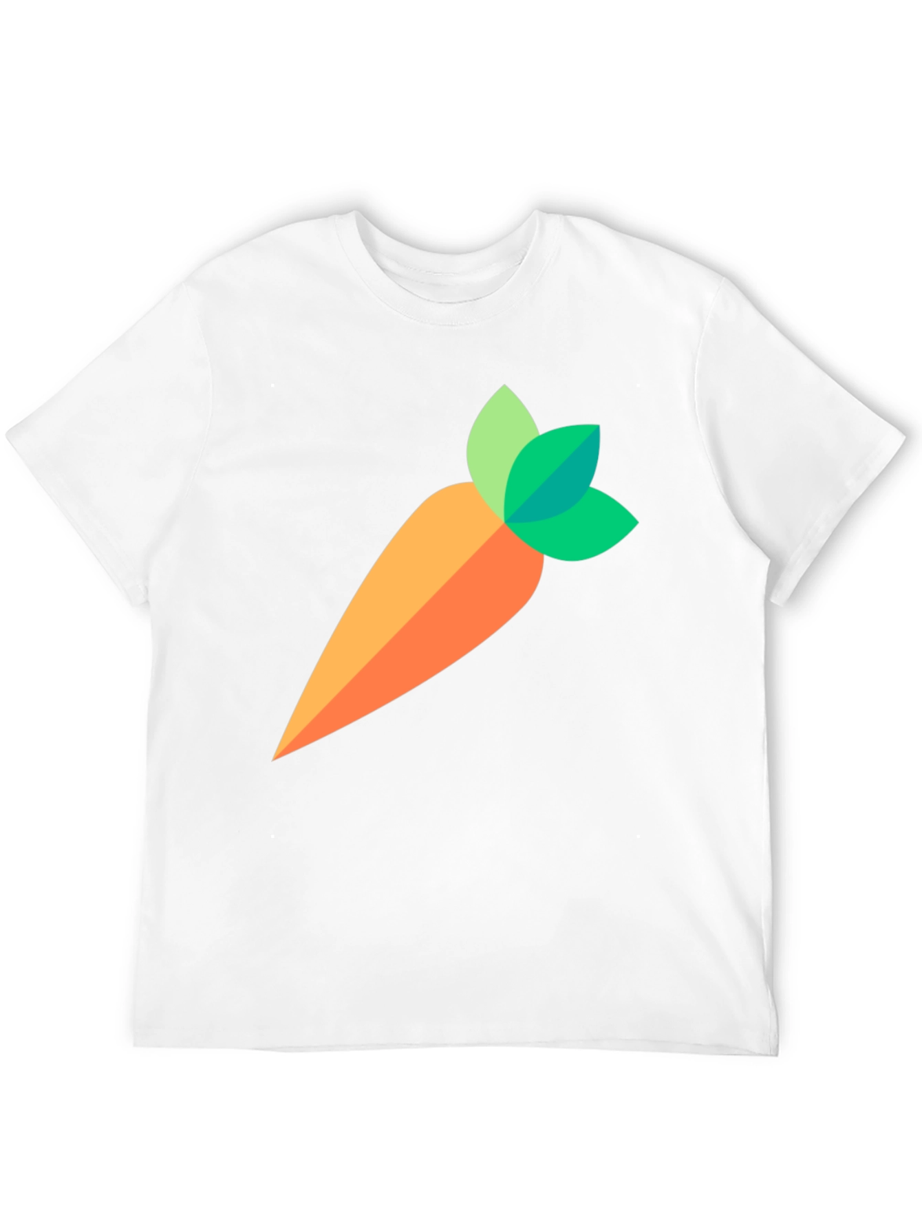 Carrot Graphic Tee - Casual Comfort