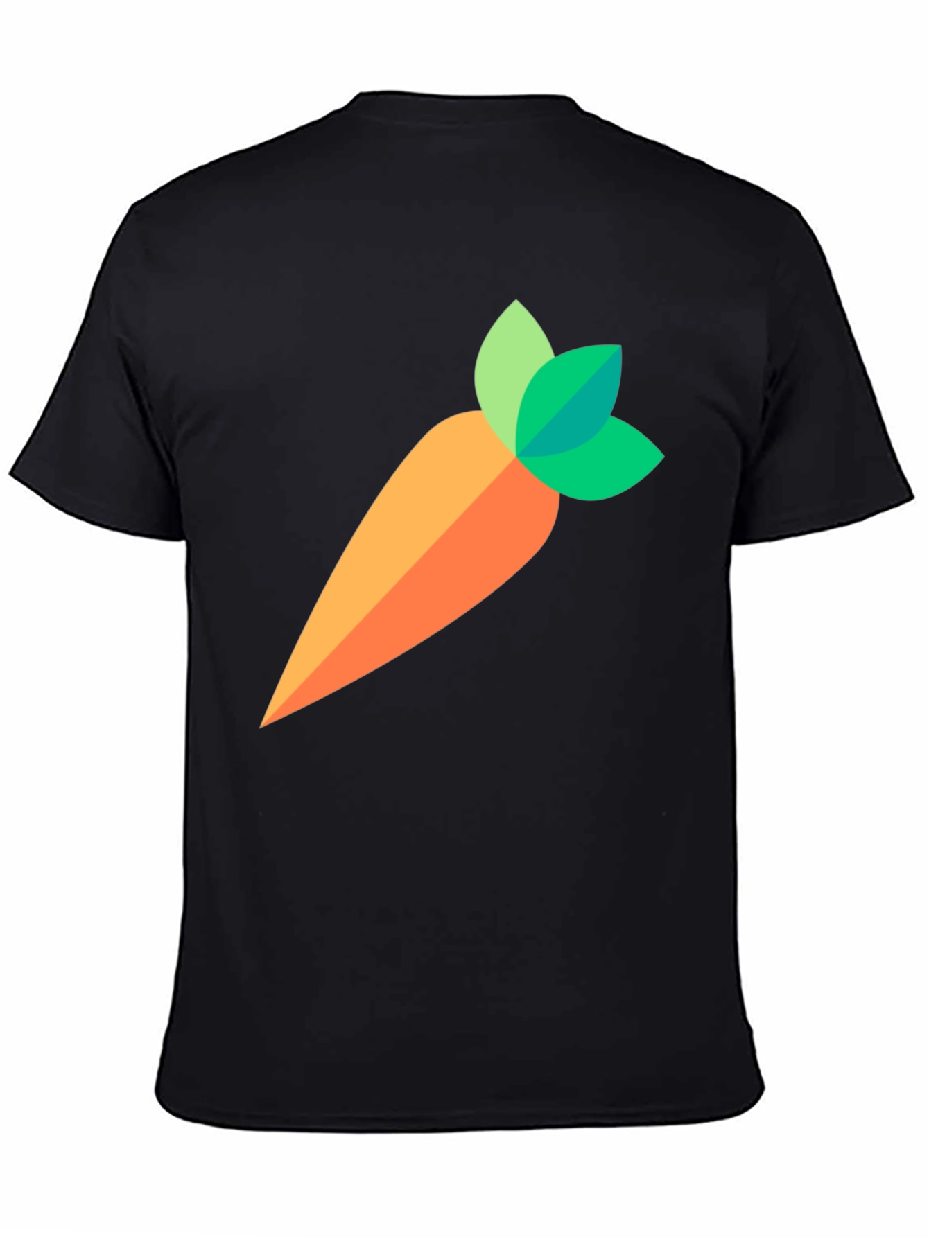 Carrot Graphic Tee - Casual Comfort
