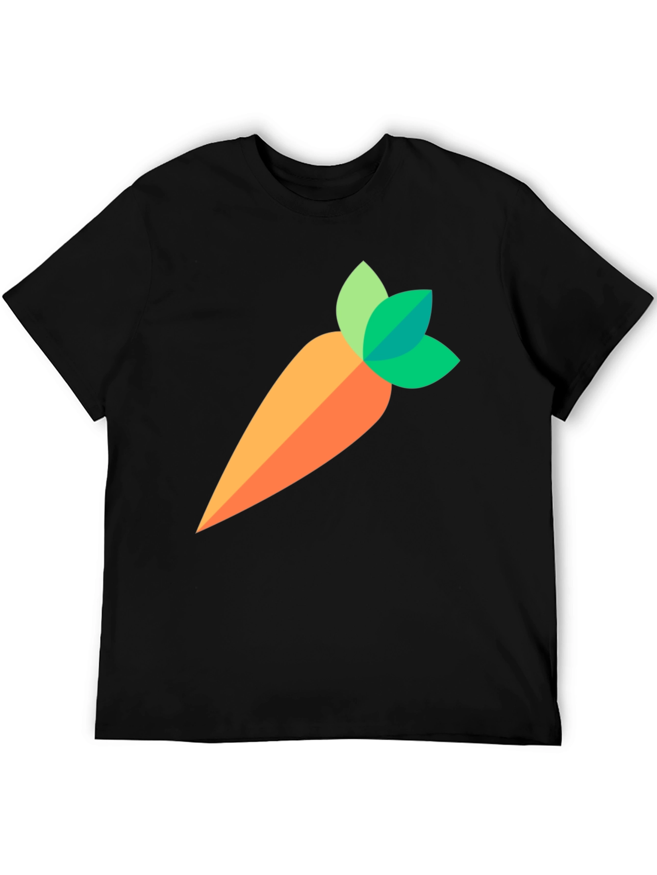 Carrot Graphic Tee - Casual Comfort