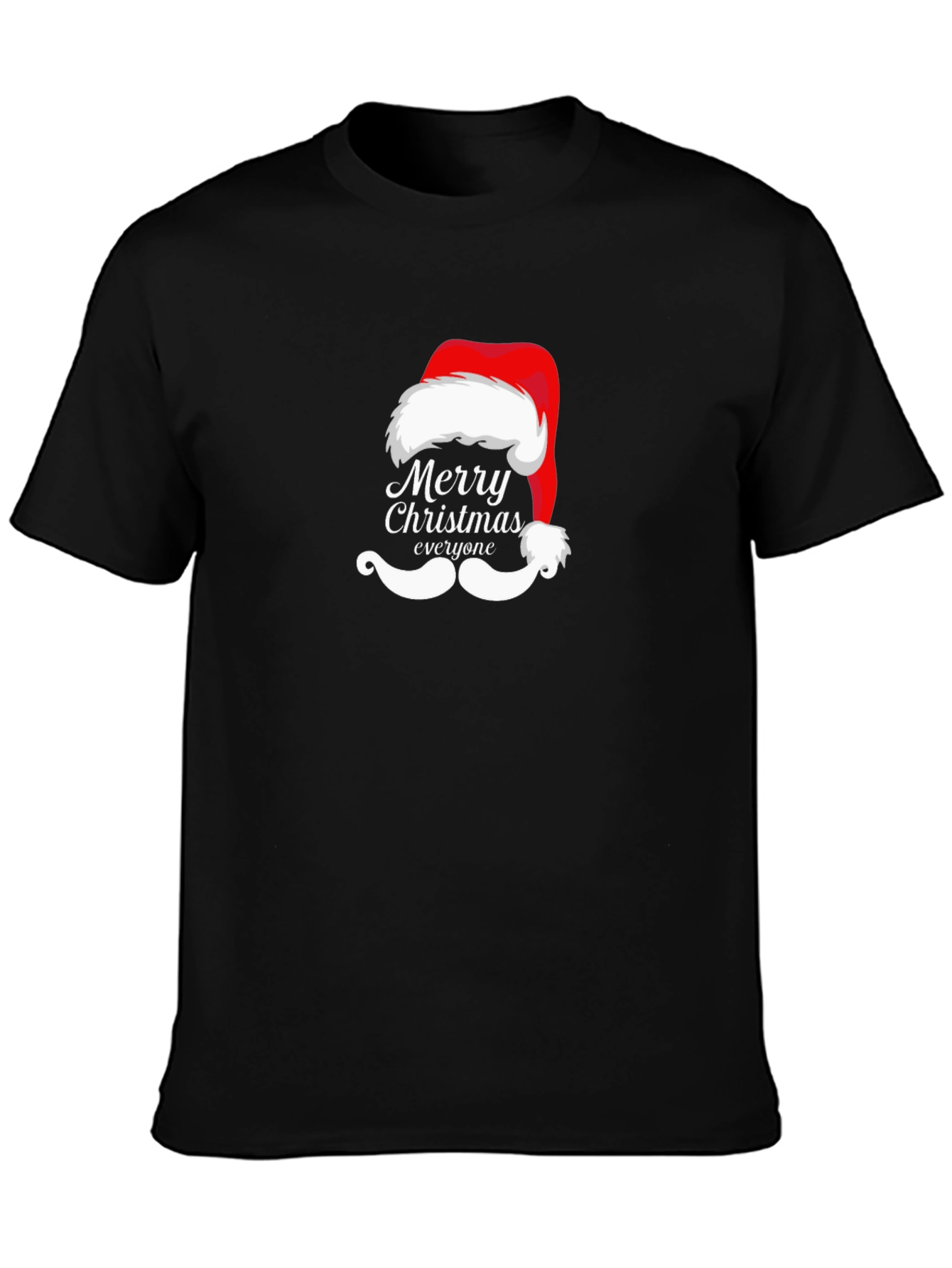 Festive Christmas Santa Hat T-Shirt