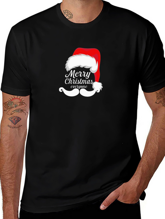 Festive Christmas Santa Hat T-Shirt