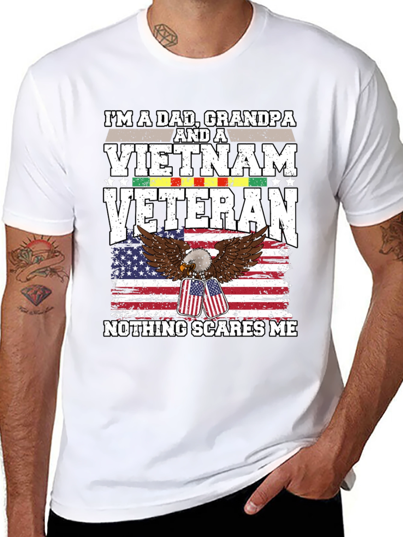 Dad Grandpa Vietnam Veteran T-Shirt