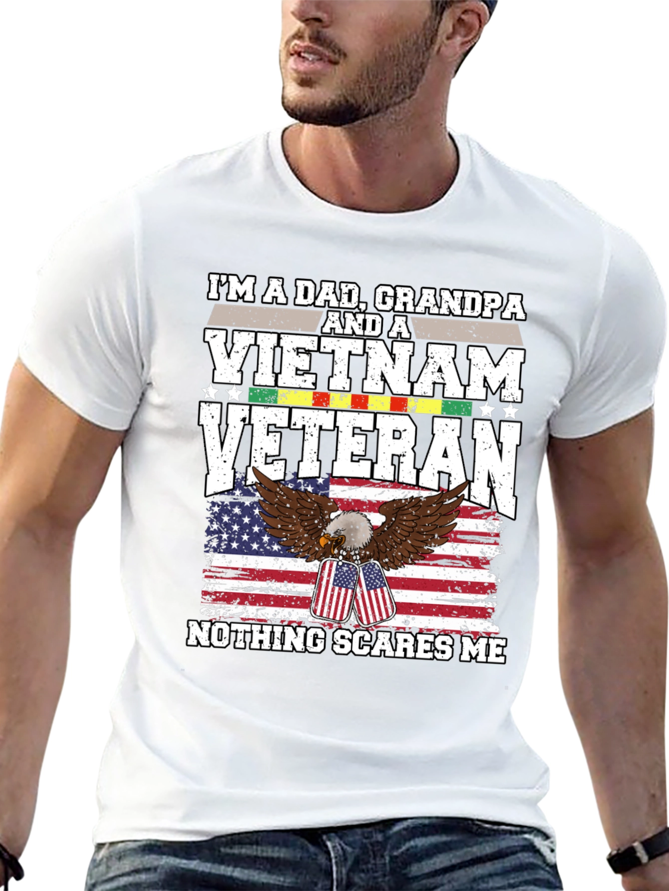 Dad Grandpa Vietnam Veteran T-Shirt