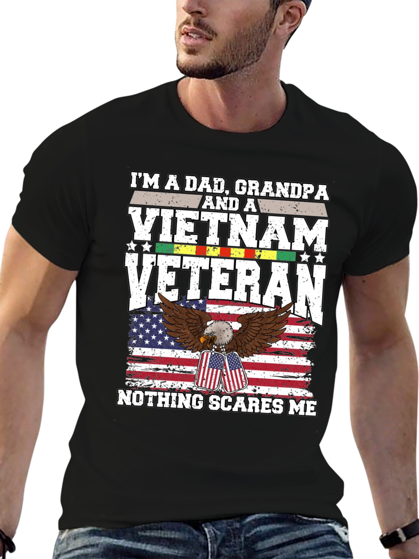 Dad Grandpa Vietnam Veteran T-Shirt
