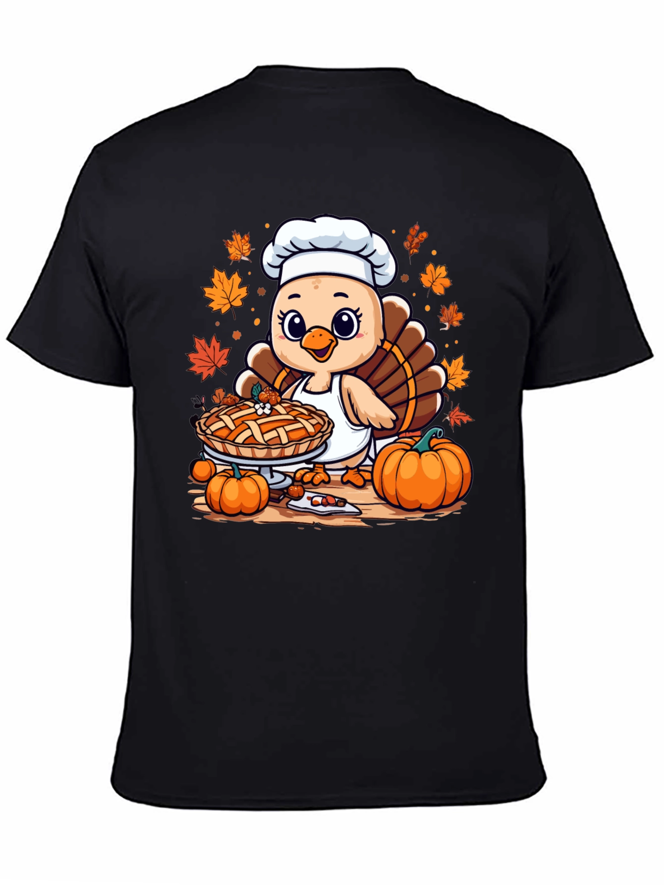 Thanksgiving Turkey Chef T-Shirt
