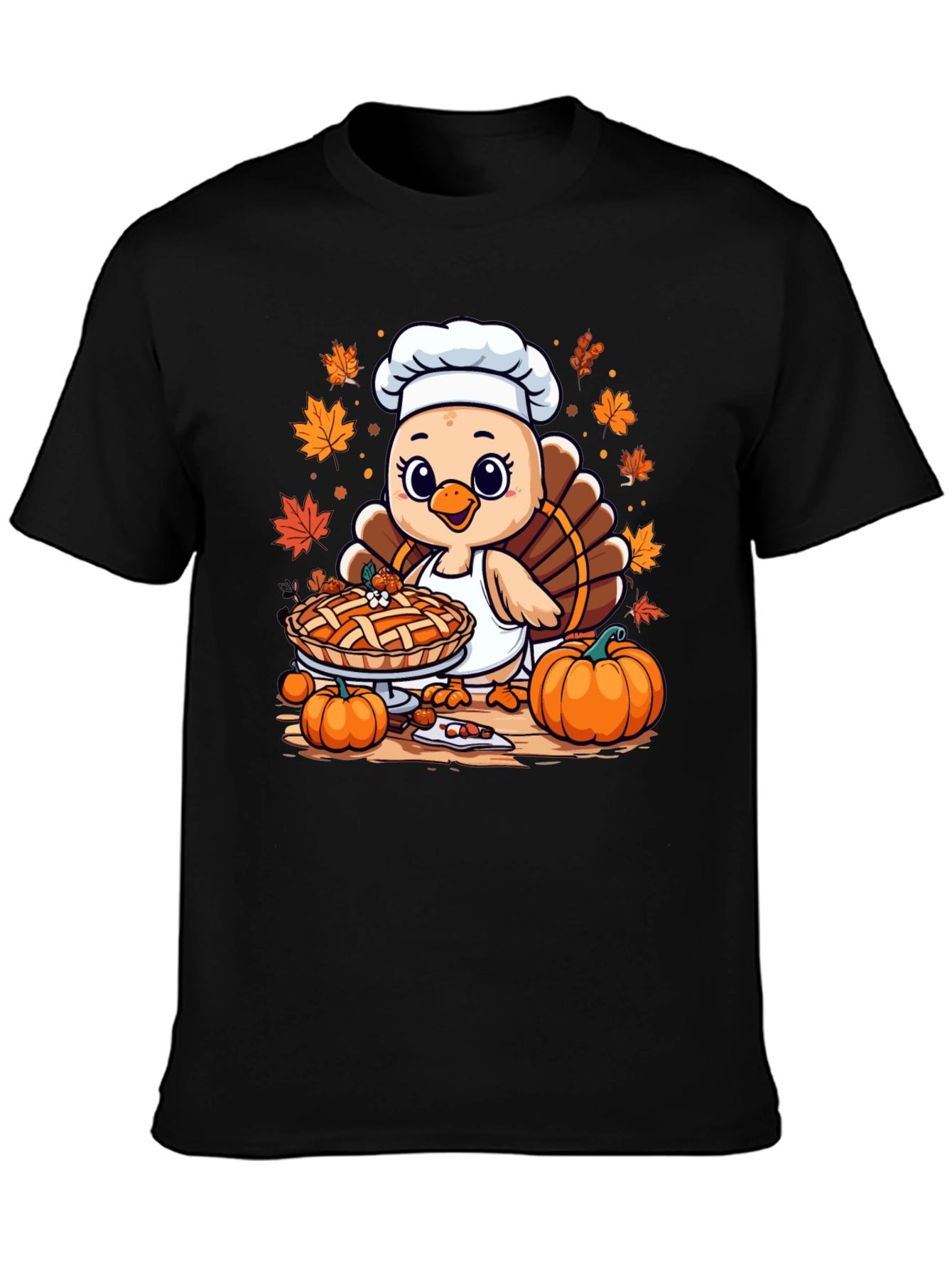 Thanksgiving Turkey Chef T-Shirt