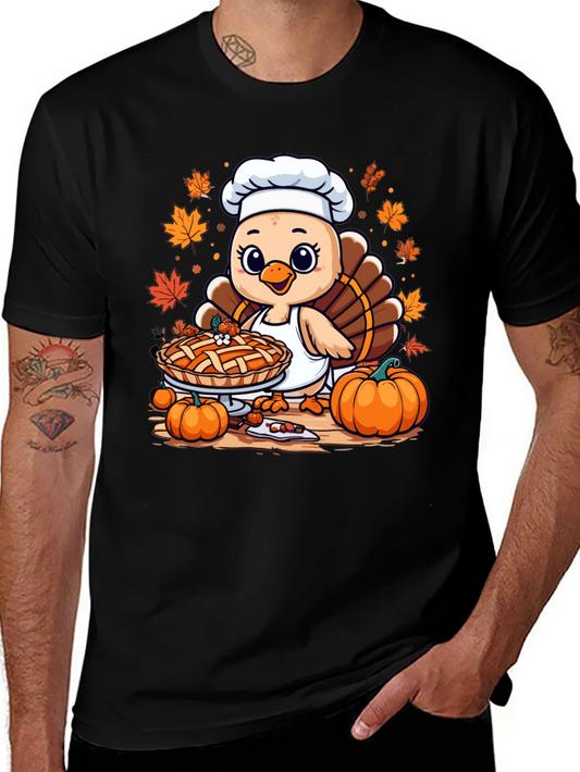 Thanksgiving Turkey Chef T-Shirt