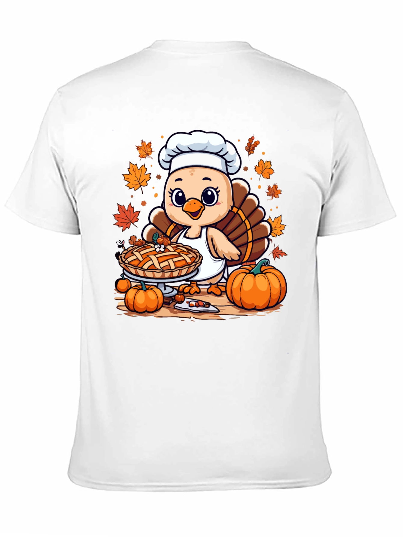 Thanksgiving Turkey Chef T-Shirt