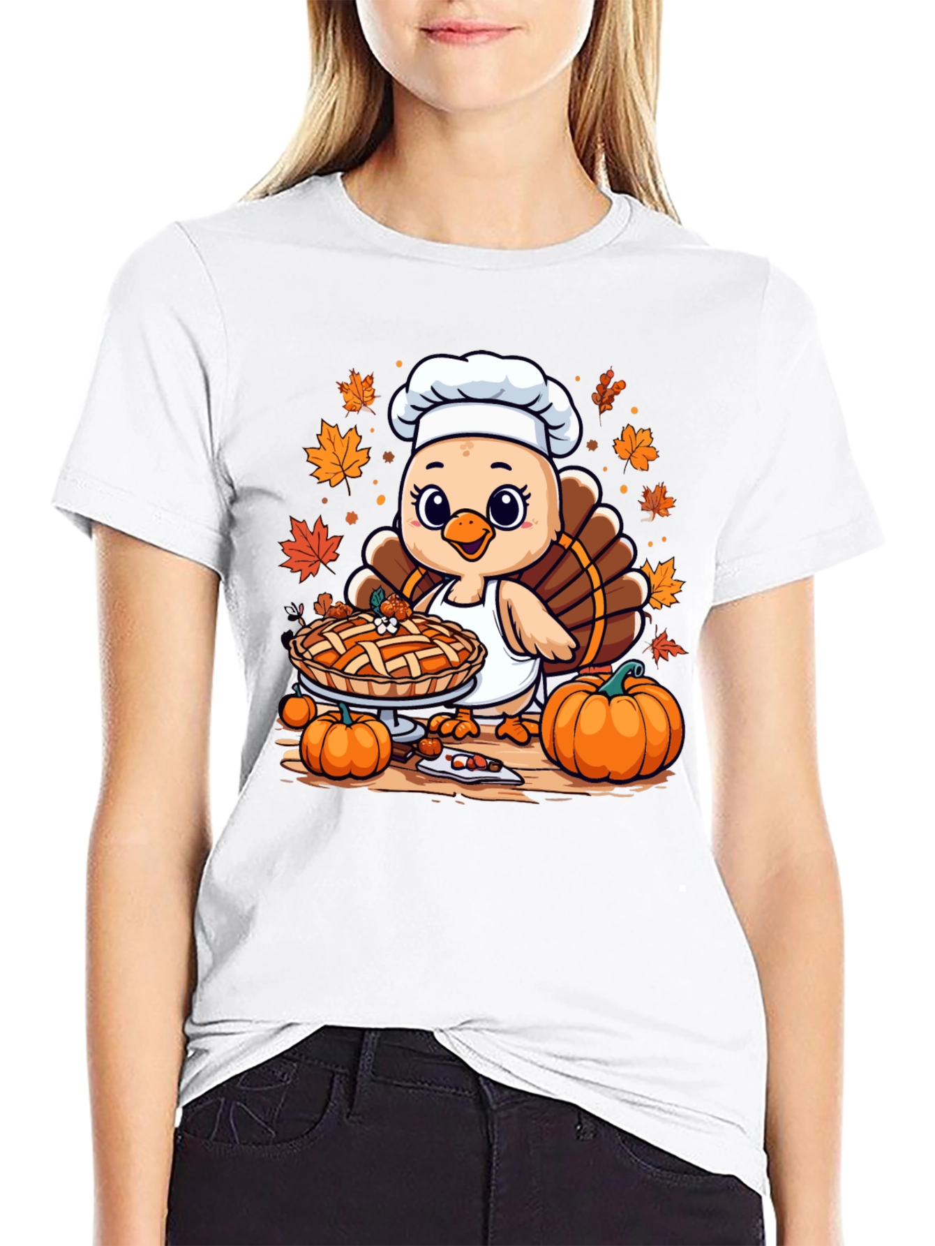 Thanksgiving Turkey Chef T-Shirt