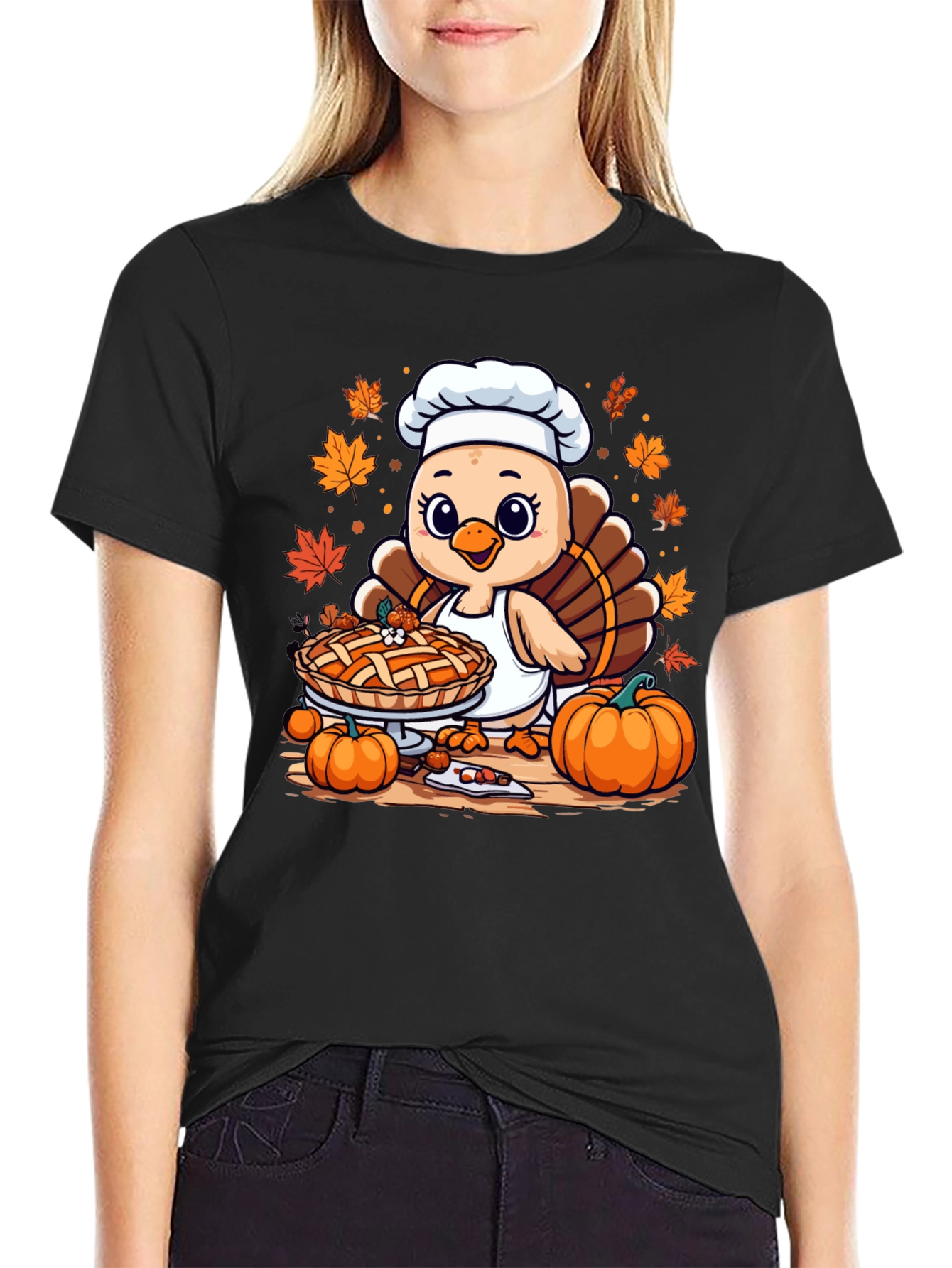 Thanksgiving Turkey Chef T-Shirt