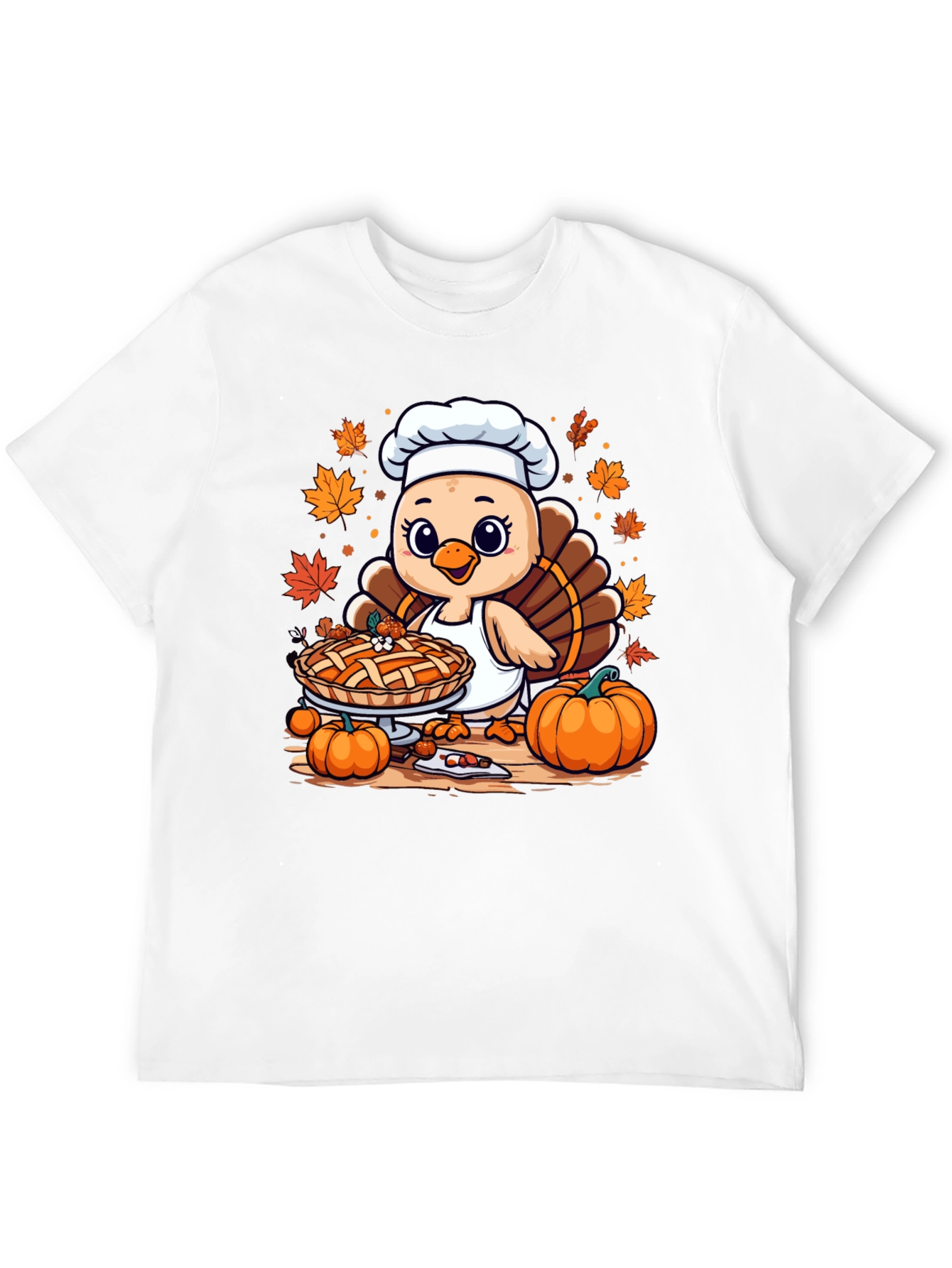 Thanksgiving Turkey Chef T-Shirt