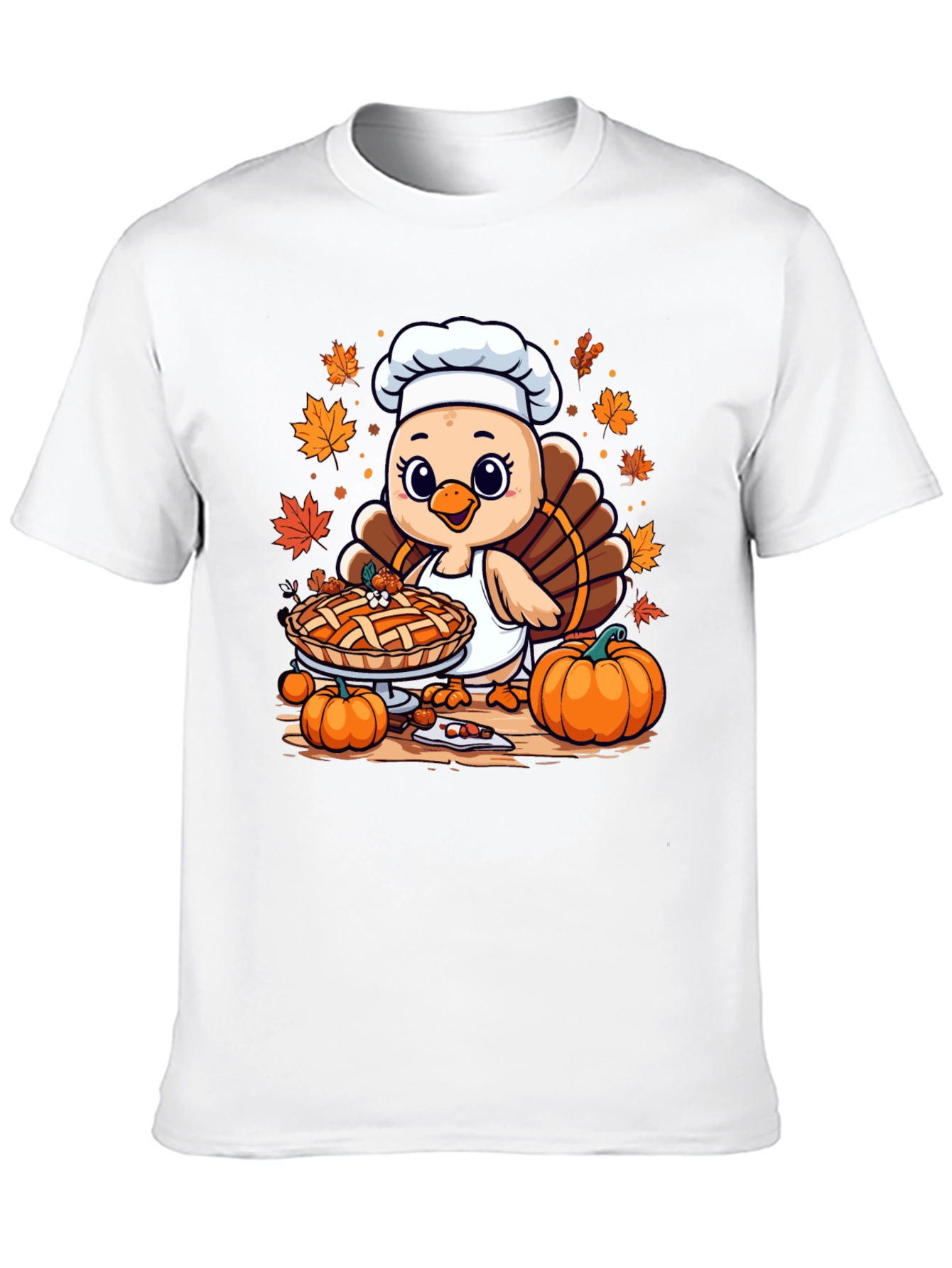 Thanksgiving Turkey Chef T-Shirt