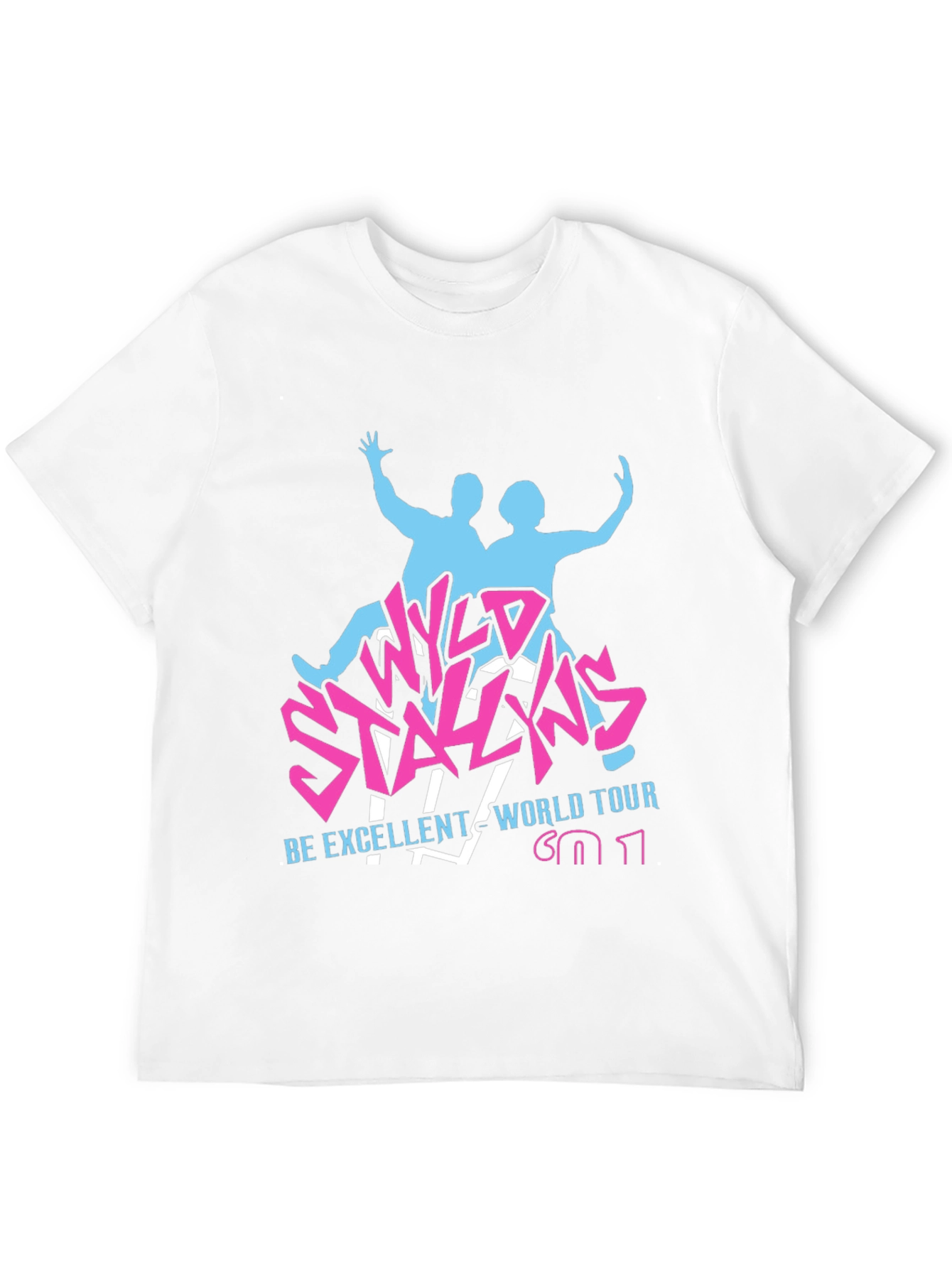 Wyld Stallyns World Tour Black T-Shirt