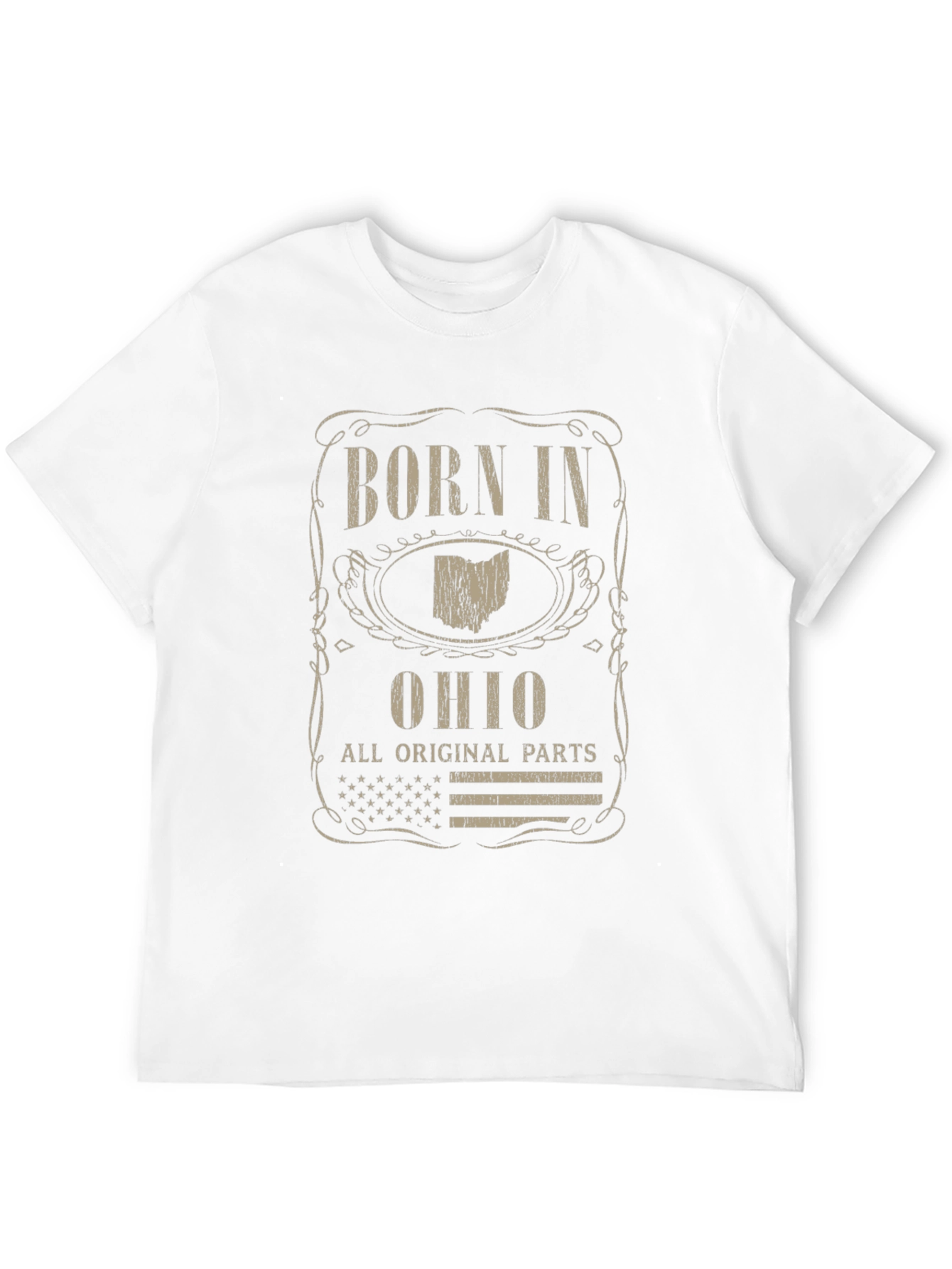 Born in Ohio T-Shirt All Original Parts