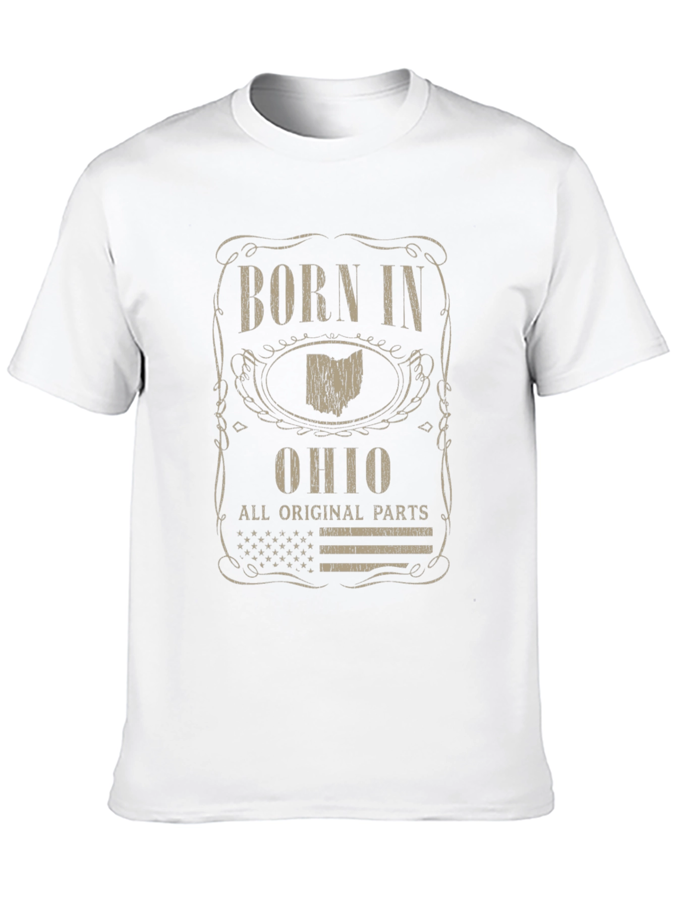 Born in Ohio T-Shirt All Original Parts