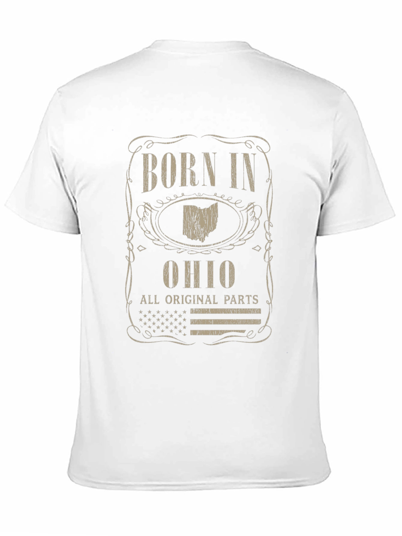 Born in Ohio T-Shirt All Original Parts