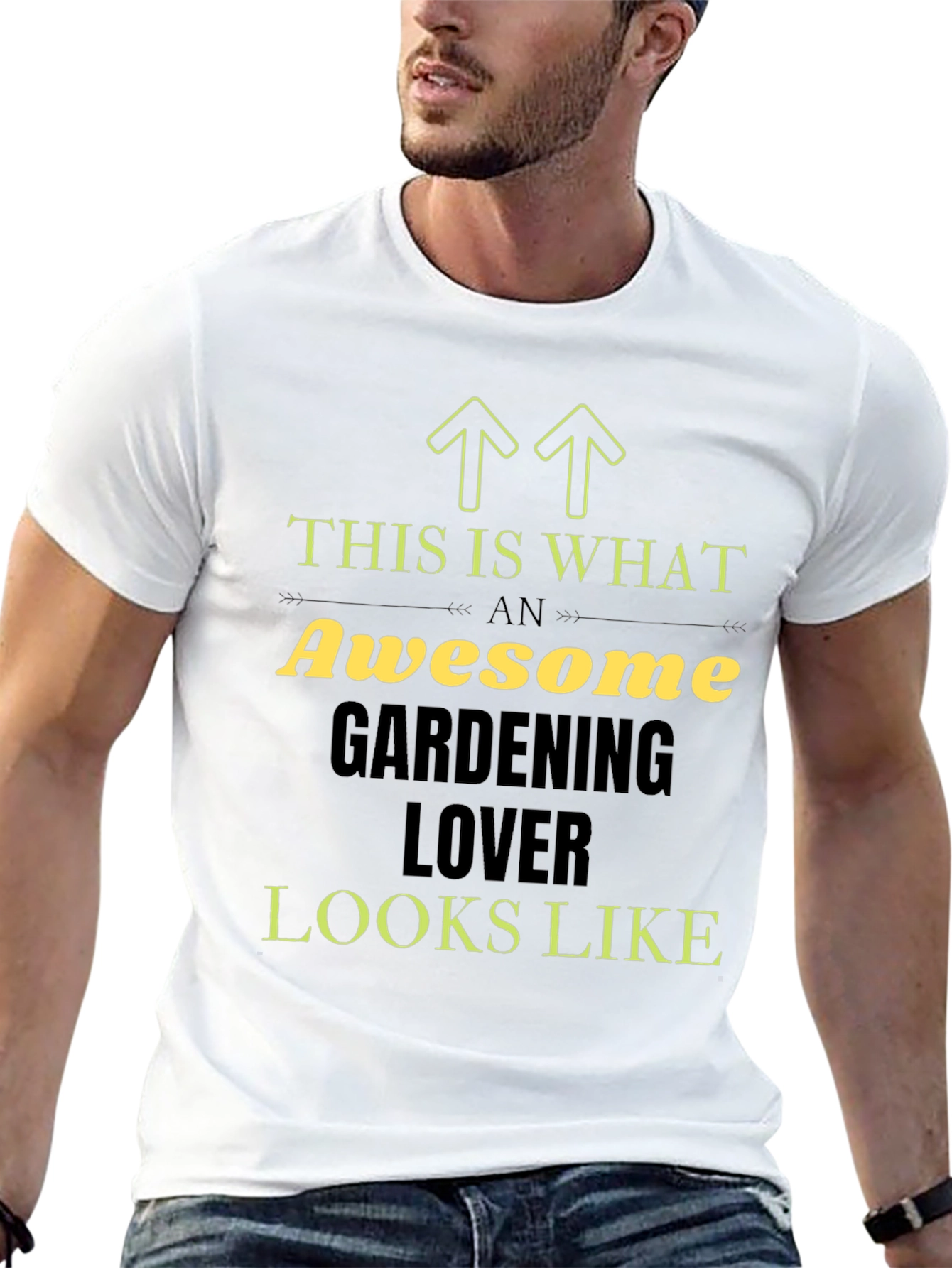 Awesome Gardening Lover T-Shirt - Black
