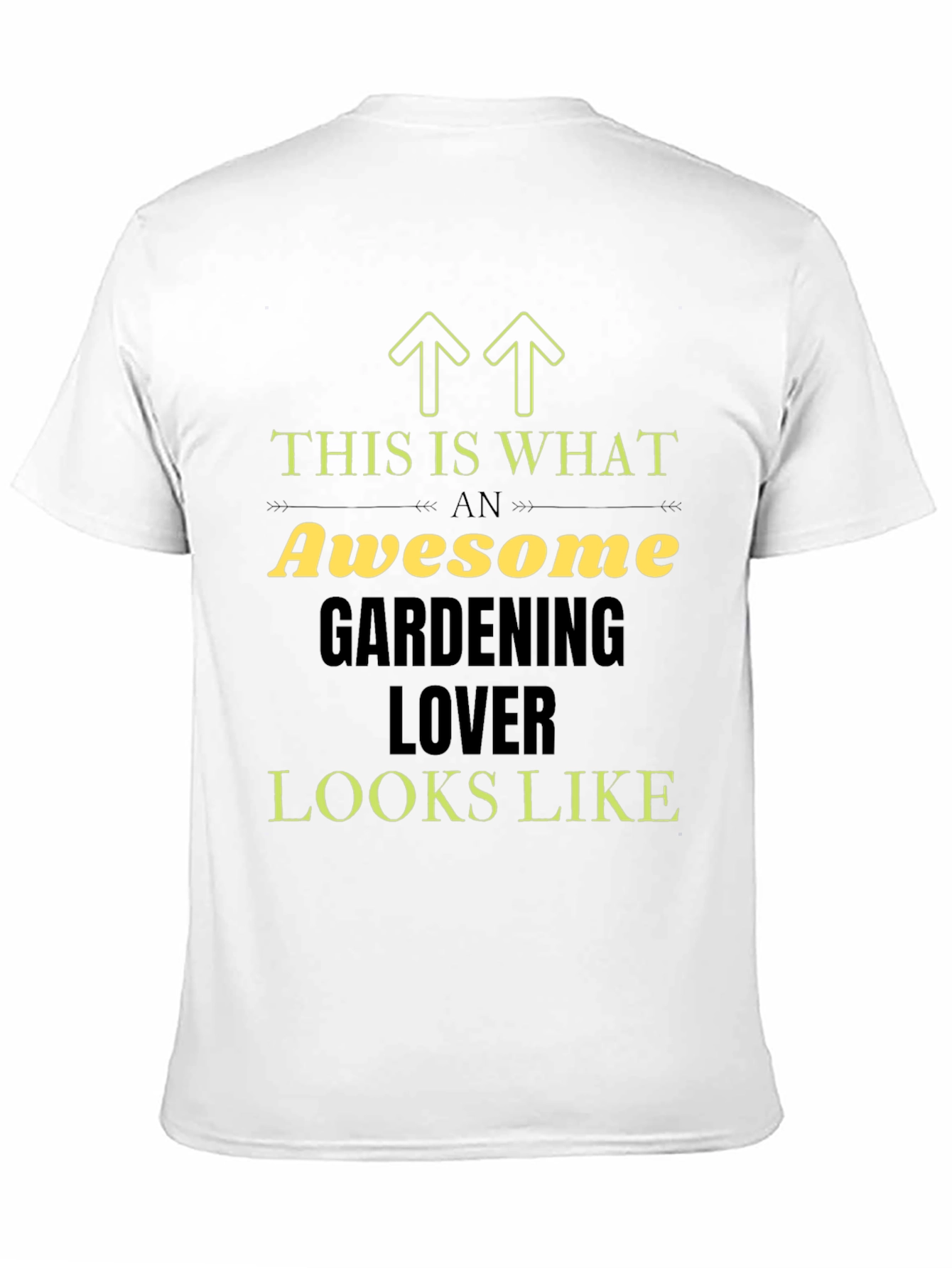 Awesome Gardening Lover T-Shirt - Black