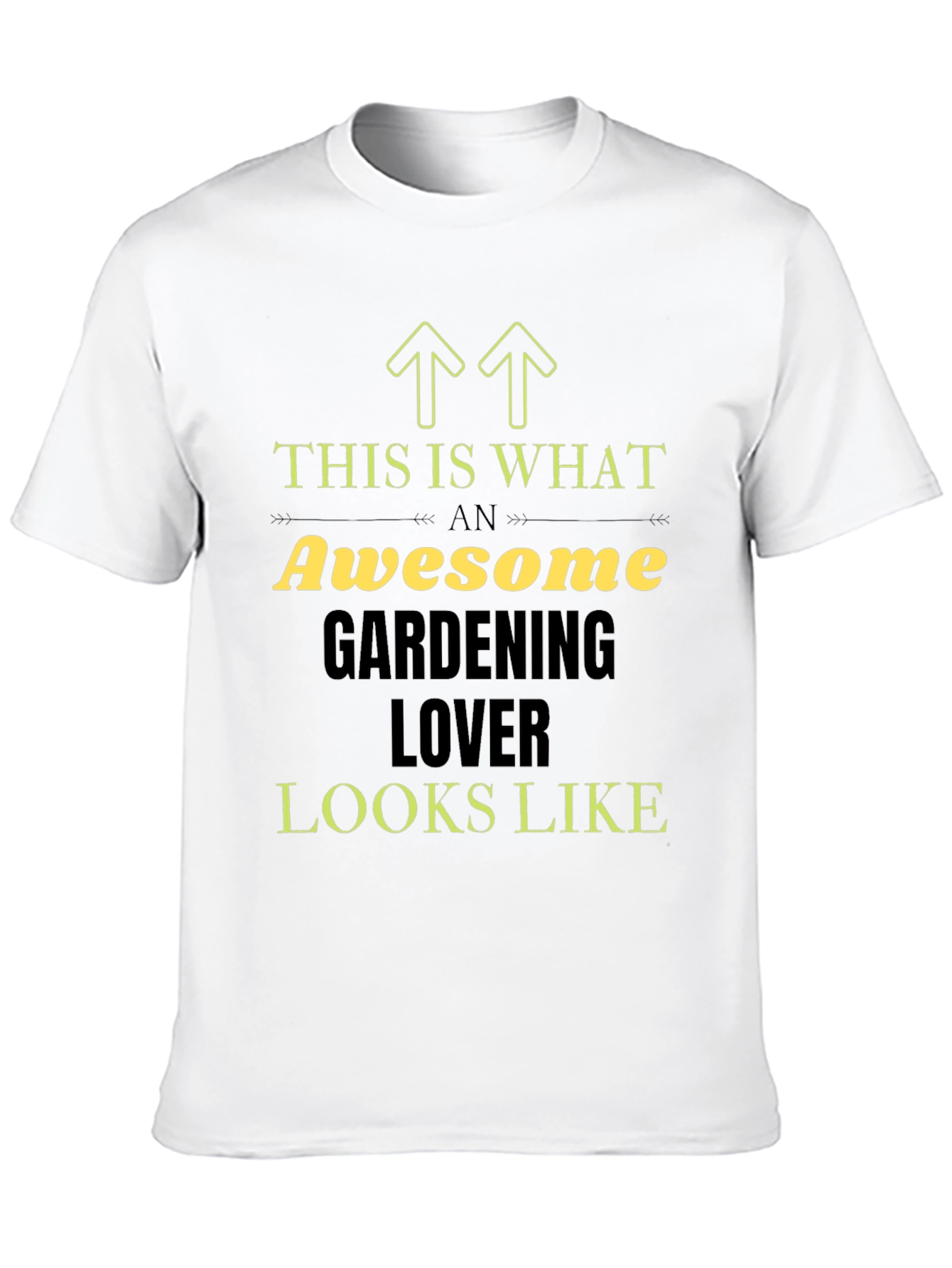 Awesome Gardening Lover T-Shirt - Black
