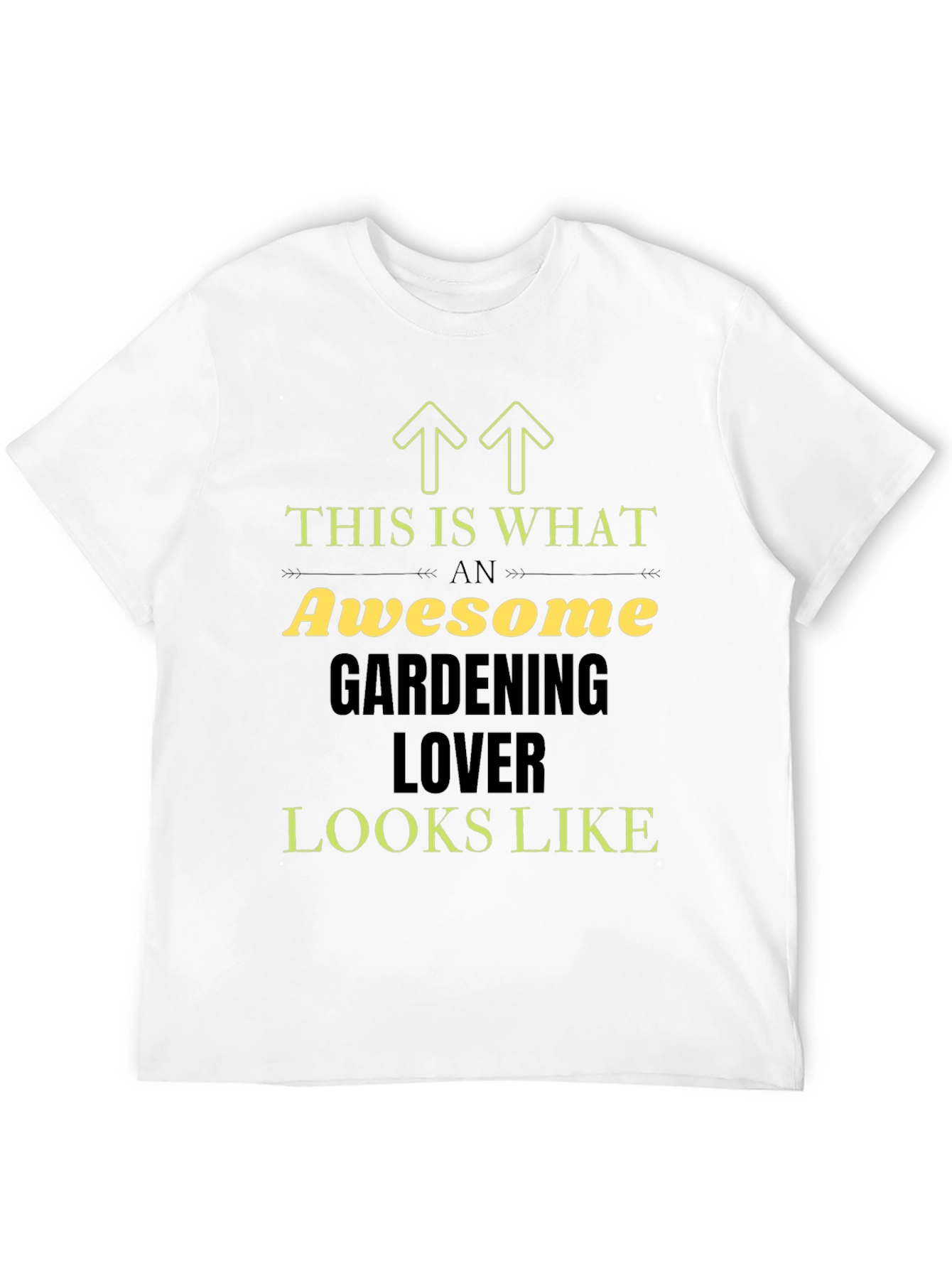 Awesome Gardening Lover T-Shirt - Black