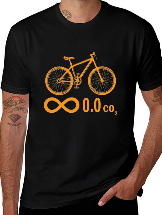 Eco-Friendly Cycling T-Shirt - Zero CO2 Emissions