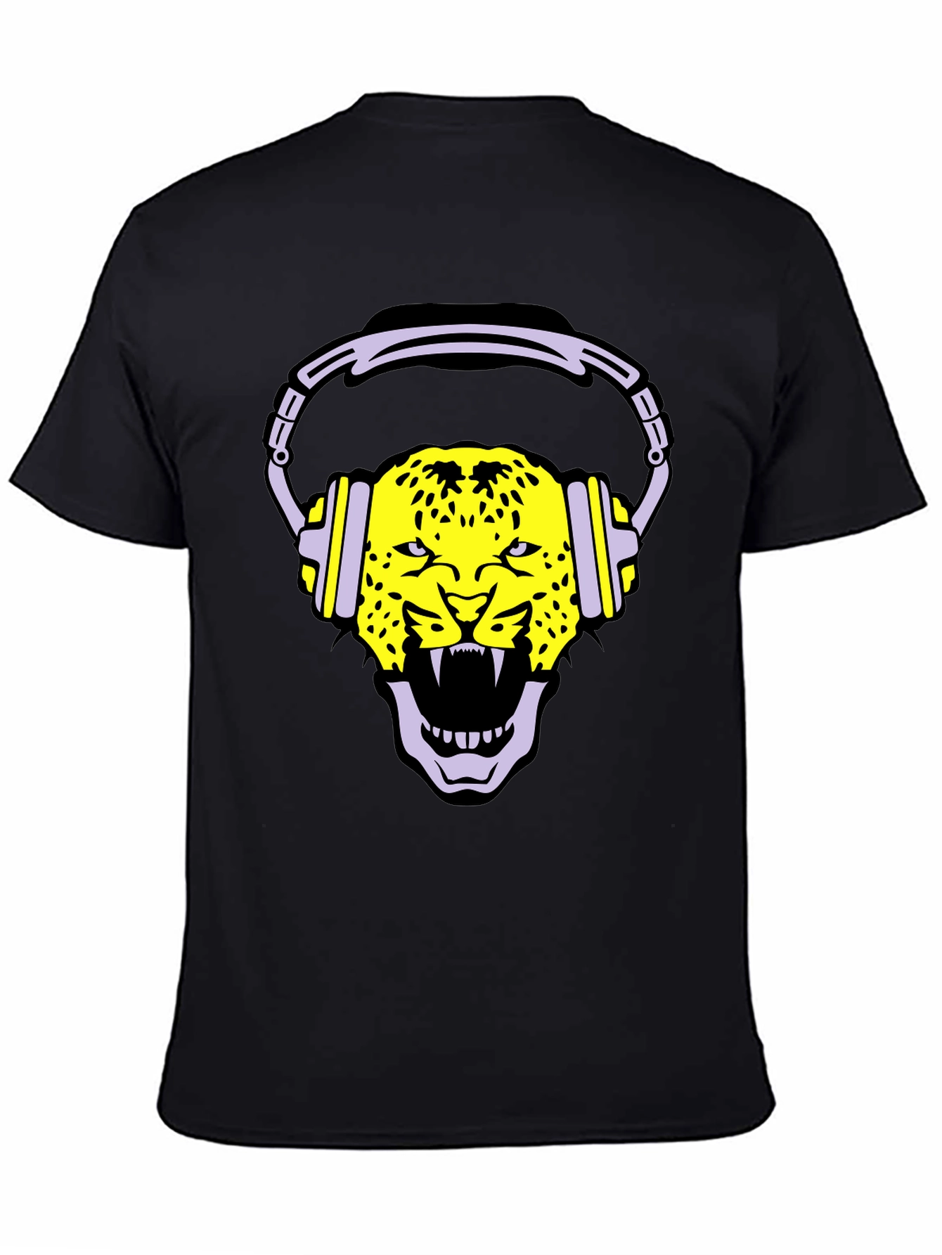 Leopard DJ Graphic Tee - Cool and Unique!