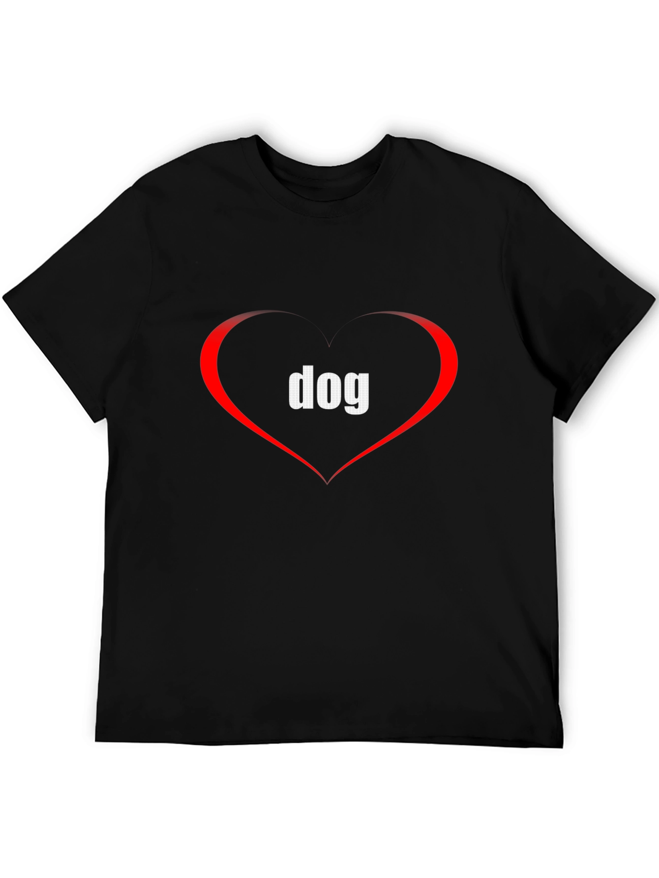 I Love Dogs T-Shirt - Heart Graphic Tee